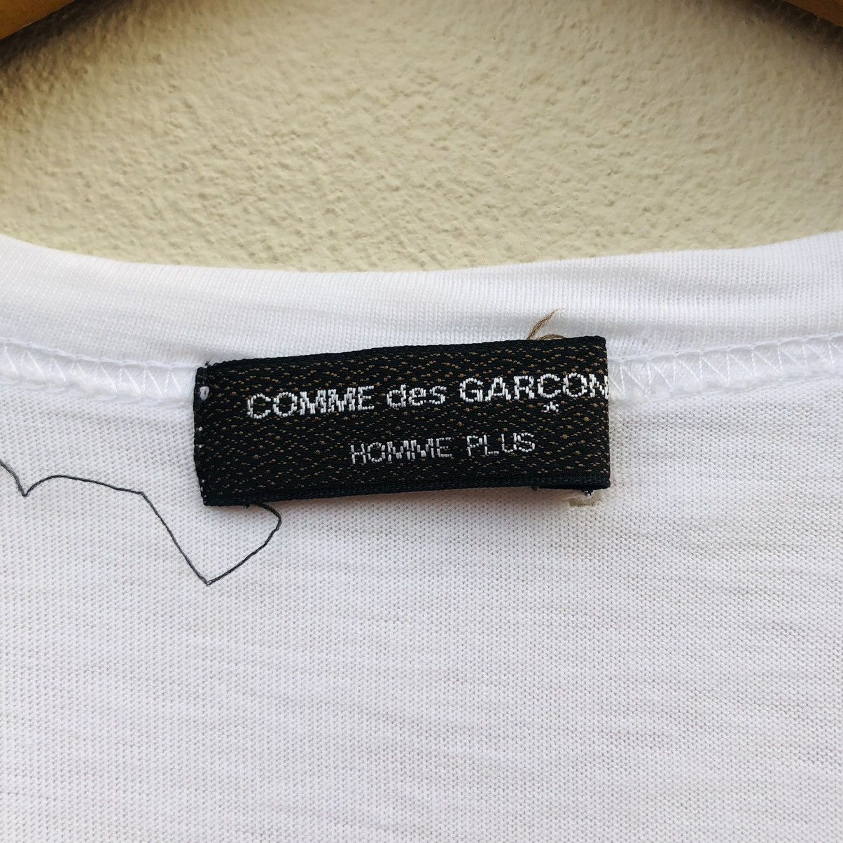 Comme des Garcons Homme Plus COMME DES GARCONS HOMME PLUS RARE DESIGN T-SHIRT Size US M / EU 48-50 / 2 - 8 Thumbnail