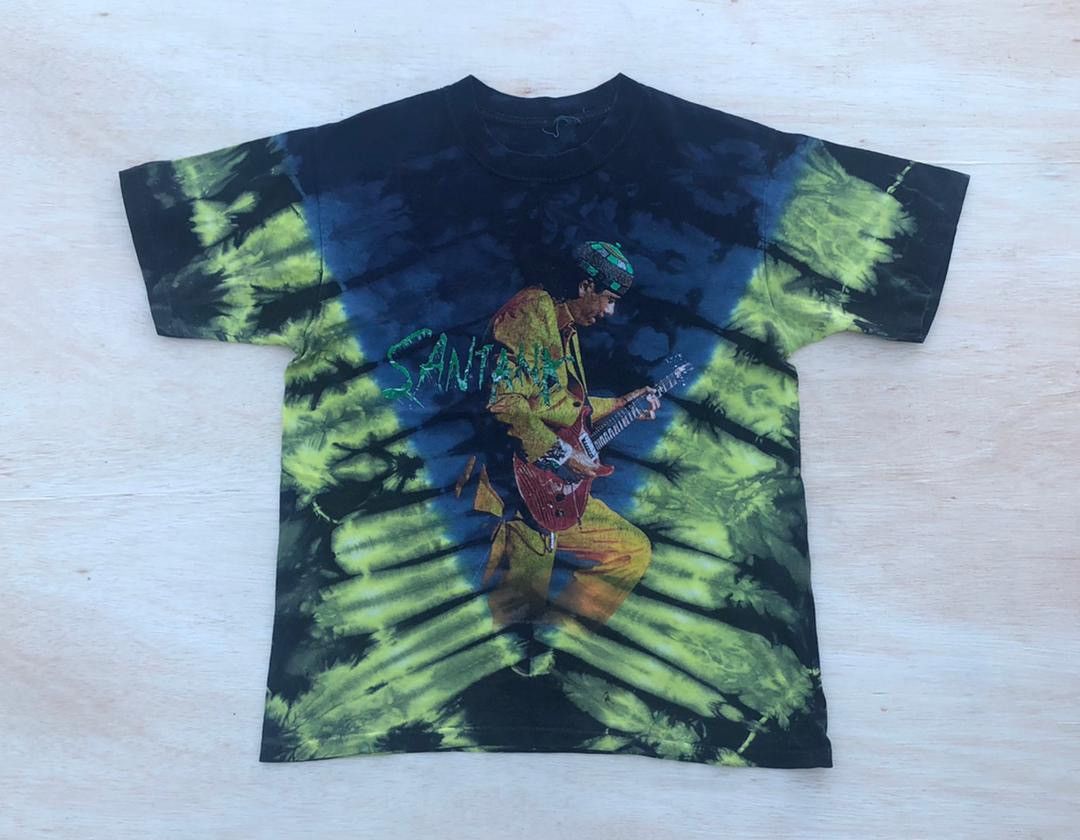 Band Tees × Vintage SANTANA Size US L / EU 52-54 / 3 - 1 Thumbnail