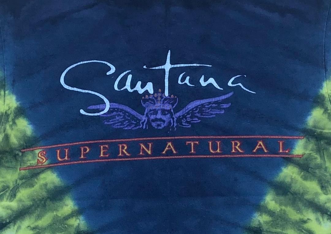 Band Tees × Vintage SANTANA Size US L / EU 52-54 / 3 - 3 Thumbnail