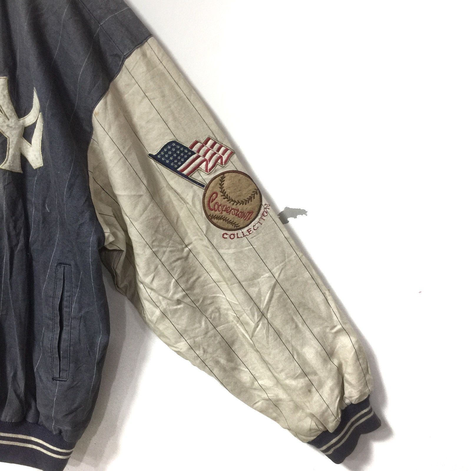 MLB × New York Yankees 💥delete today💥BY Marc Okkonen 1991 American League jersy Size US XL / EU 56 / 4 - 3 Thumbnail