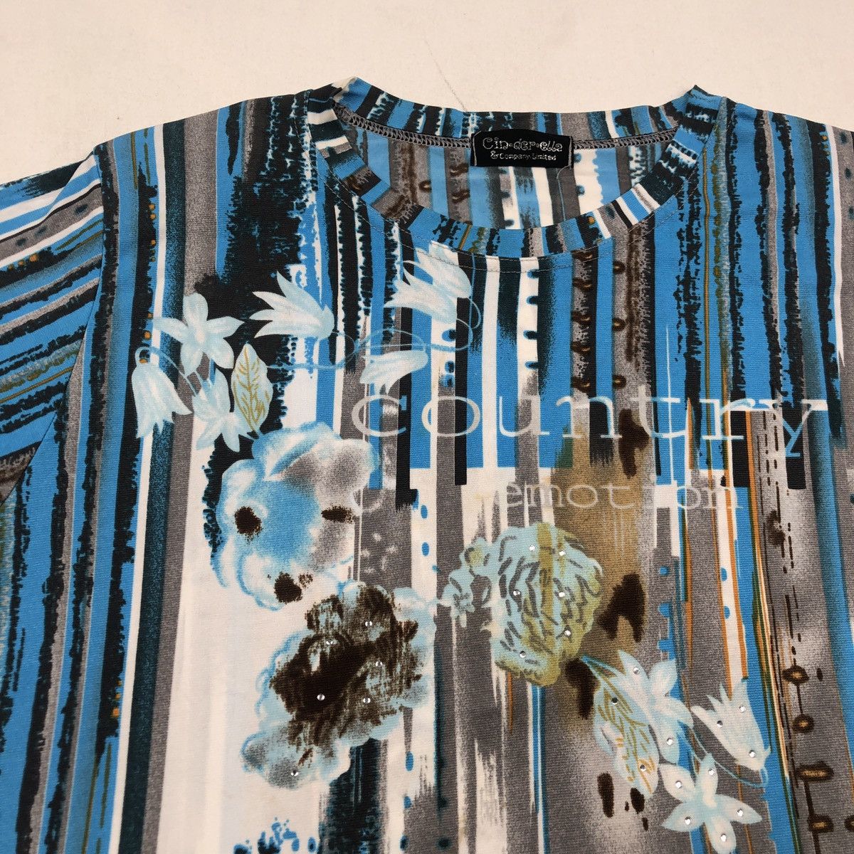 Designer × Other Blue Art Jean Paul Gaultier Style Size US M / EU 48-50 / 2 - 4 Thumbnail