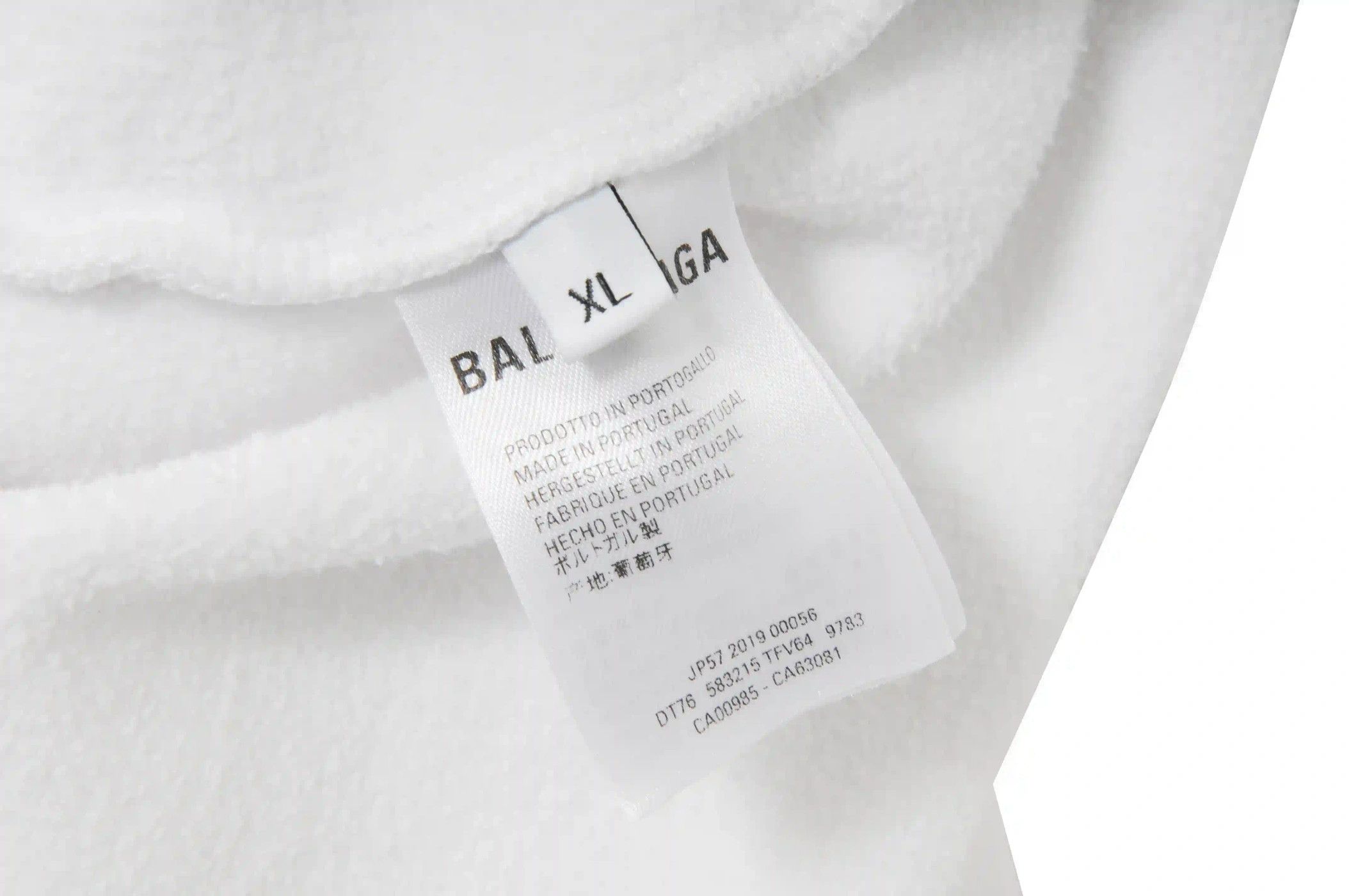 Balenciaga Balenciaga White Hoodie Size US XL / EU 56 / 4 - 2 Thumbnail