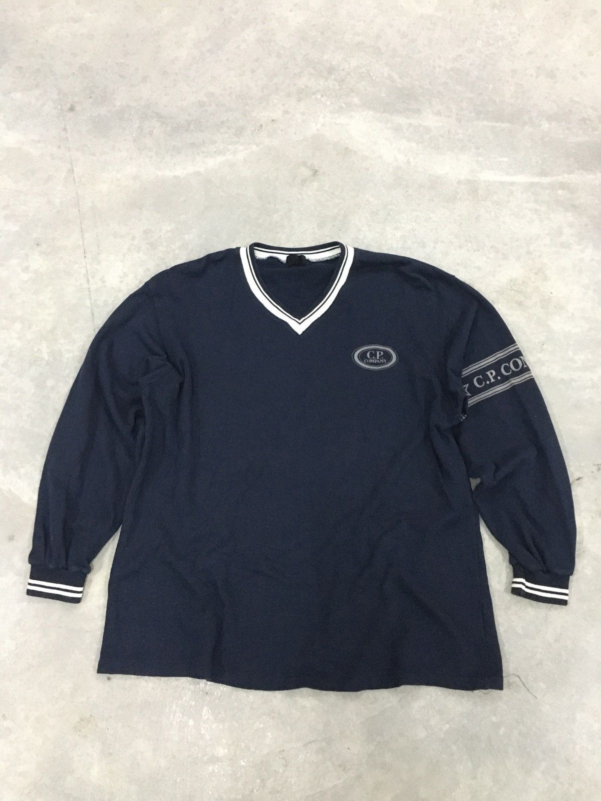 C.P. Company Vintage C.P Company V Neck Longsleeve Size US L / EU 52-54 / 3 - 2 Thumbnail