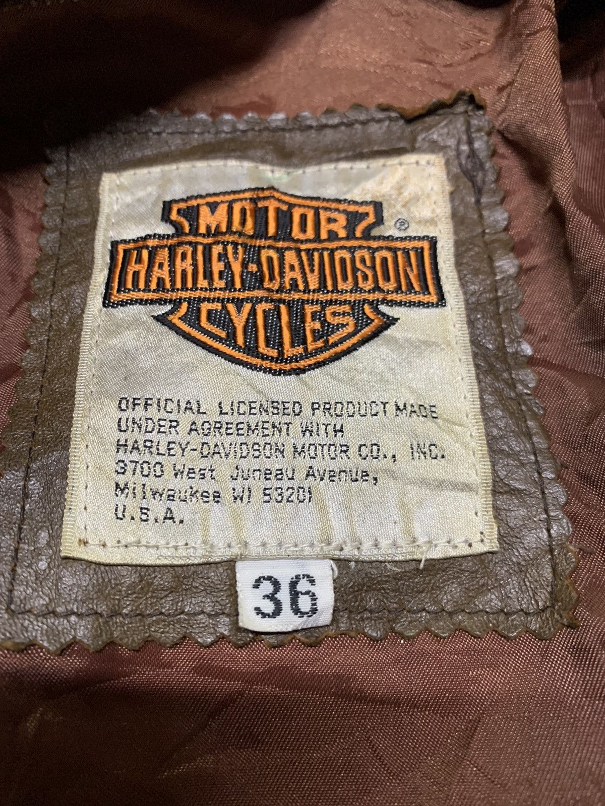 Harley Davidson Leather jacket Harley Davidson (binding offer) Size US M / EU 48-50 / 2 - 17 Thumbnail