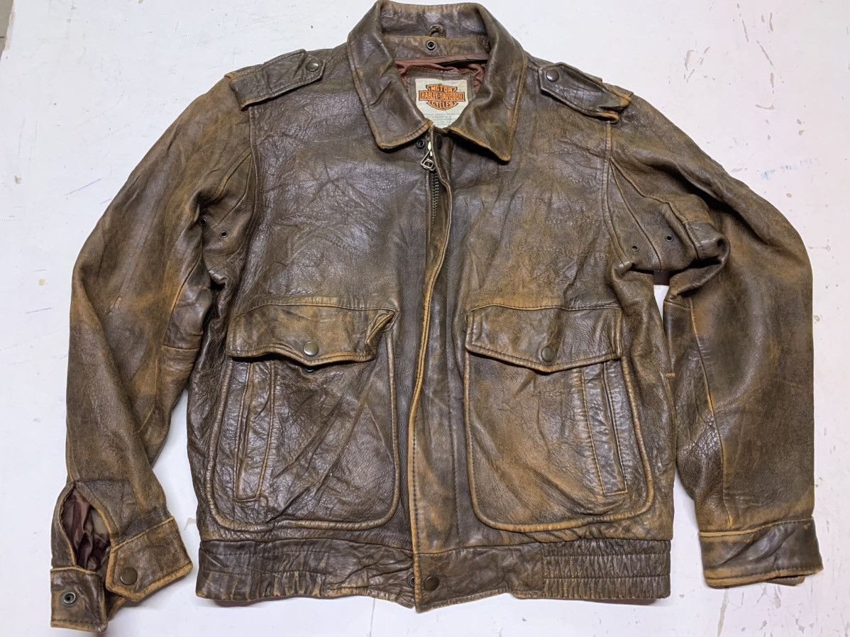 Harley Davidson Leather jacket Harley Davidson (binding offer) Size US M / EU 48-50 / 2 - 11 Thumbnail