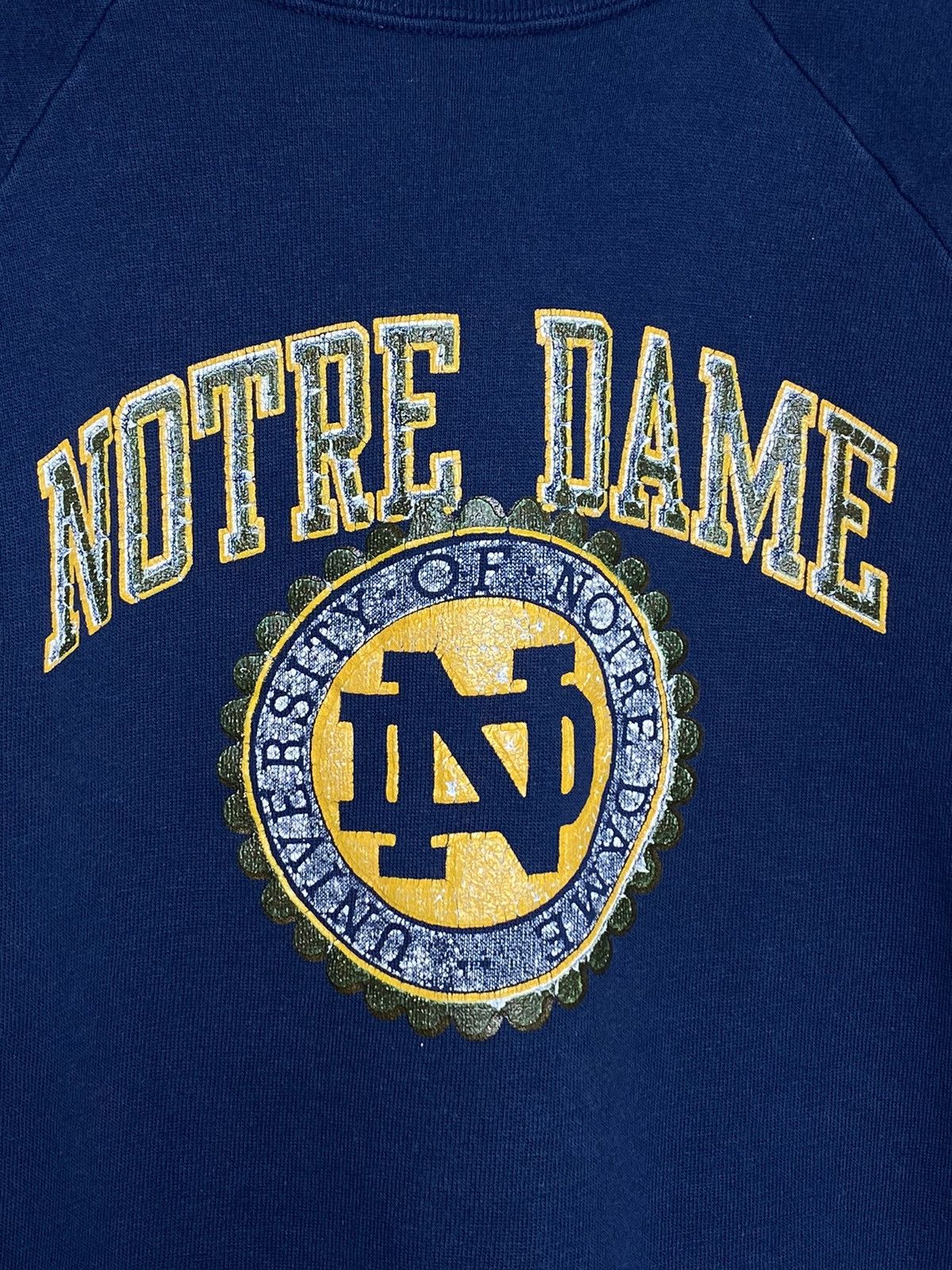 Champion × Vintage Vintage Champion Notre Dame Crewneck / Reverse Weave Size US M / EU 48-50 / 2 - 3 Thumbnail