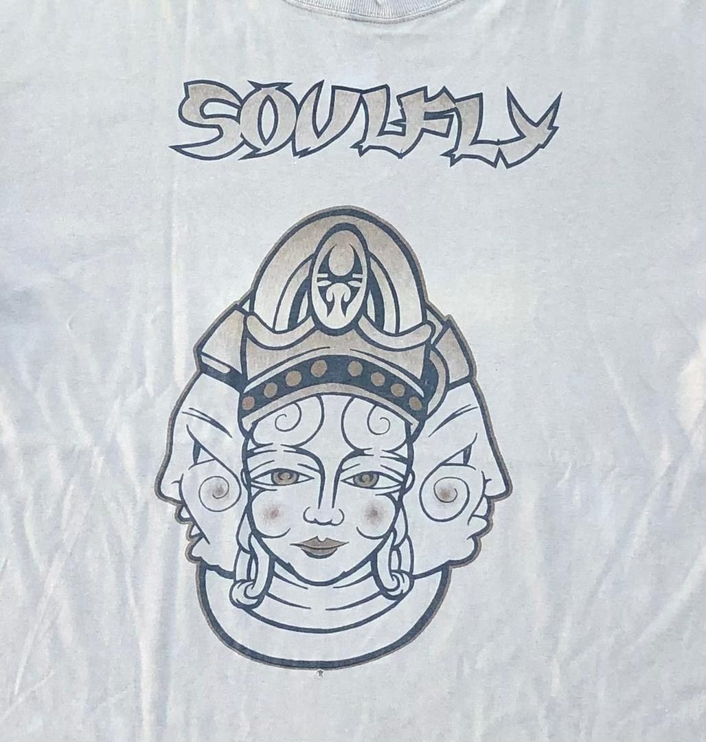 Band Tees × Vintage Soulfly Size US L / EU 52-54 / 3 - 2 Thumbnail