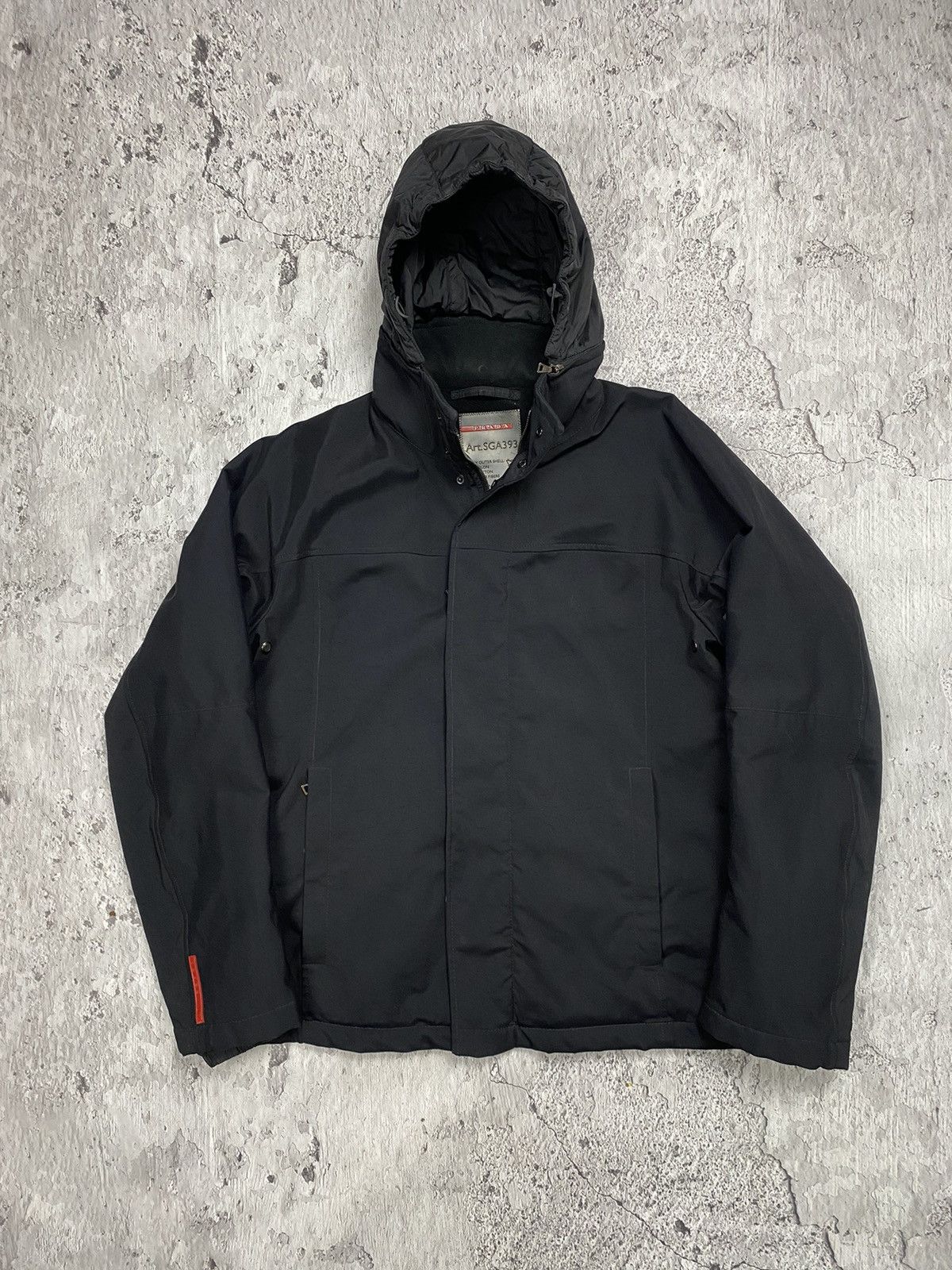 00s prada archive nylon jacket sullen