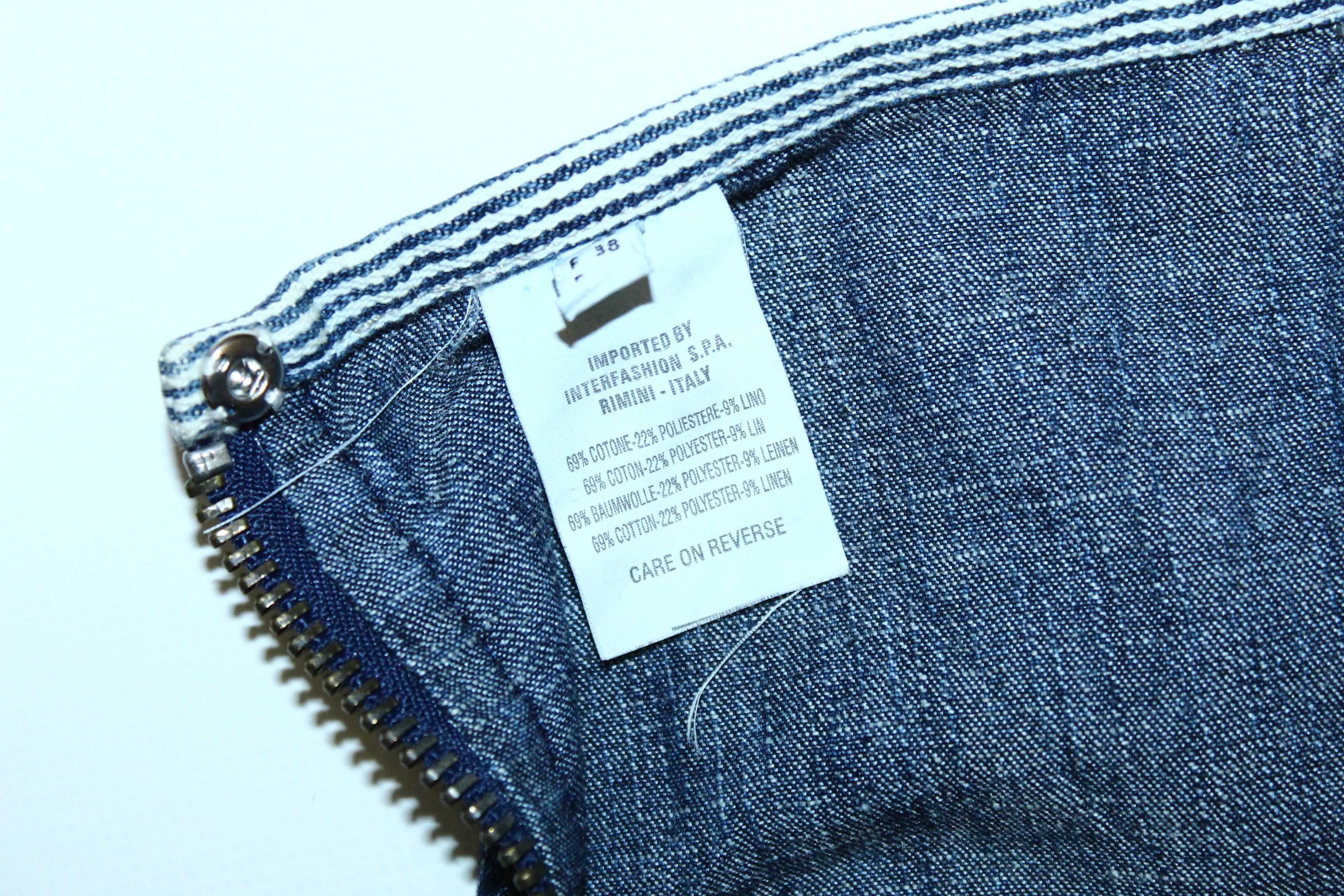 Marithe + Francois Girbaud 💥VTG💥Marithe Francois Girbaud Asymmetrical Patchwork Skirt Size 28" / US 6 / IT 42 - 14 Thumbnail