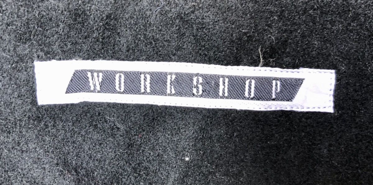 Yohji Yamamoto Workshop By Yohji Yamamoto Snap Button Wool Coat Blazer Size 42L - 10 Thumbnail