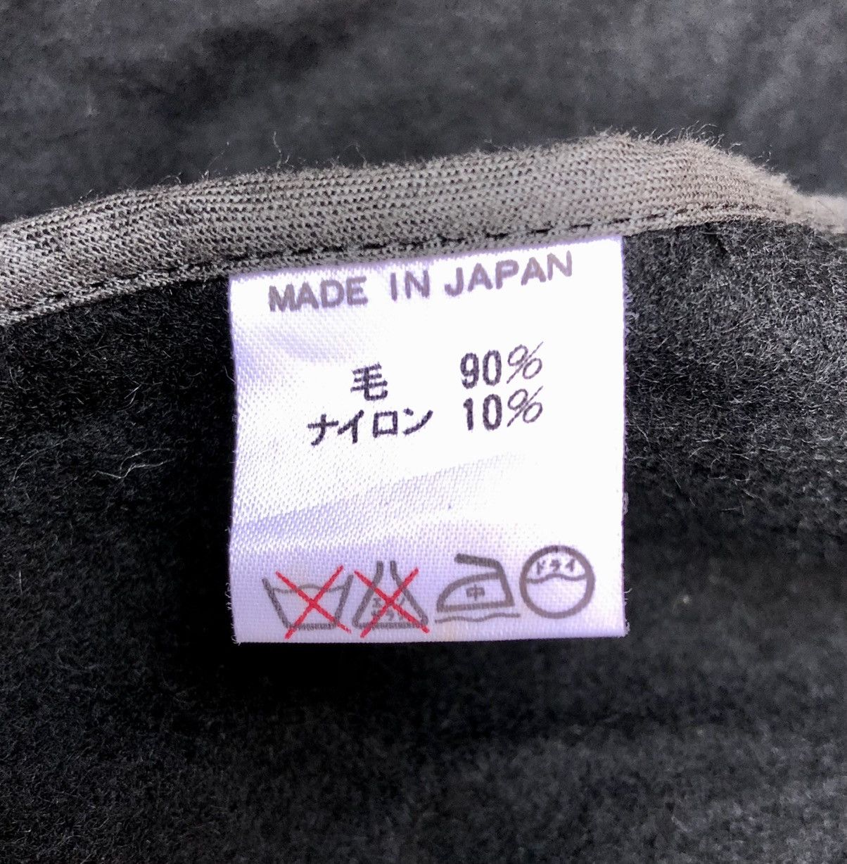 Yohji Yamamoto Workshop By Yohji Yamamoto Snap Button Wool Coat Blazer Size 42L - 11 Thumbnail