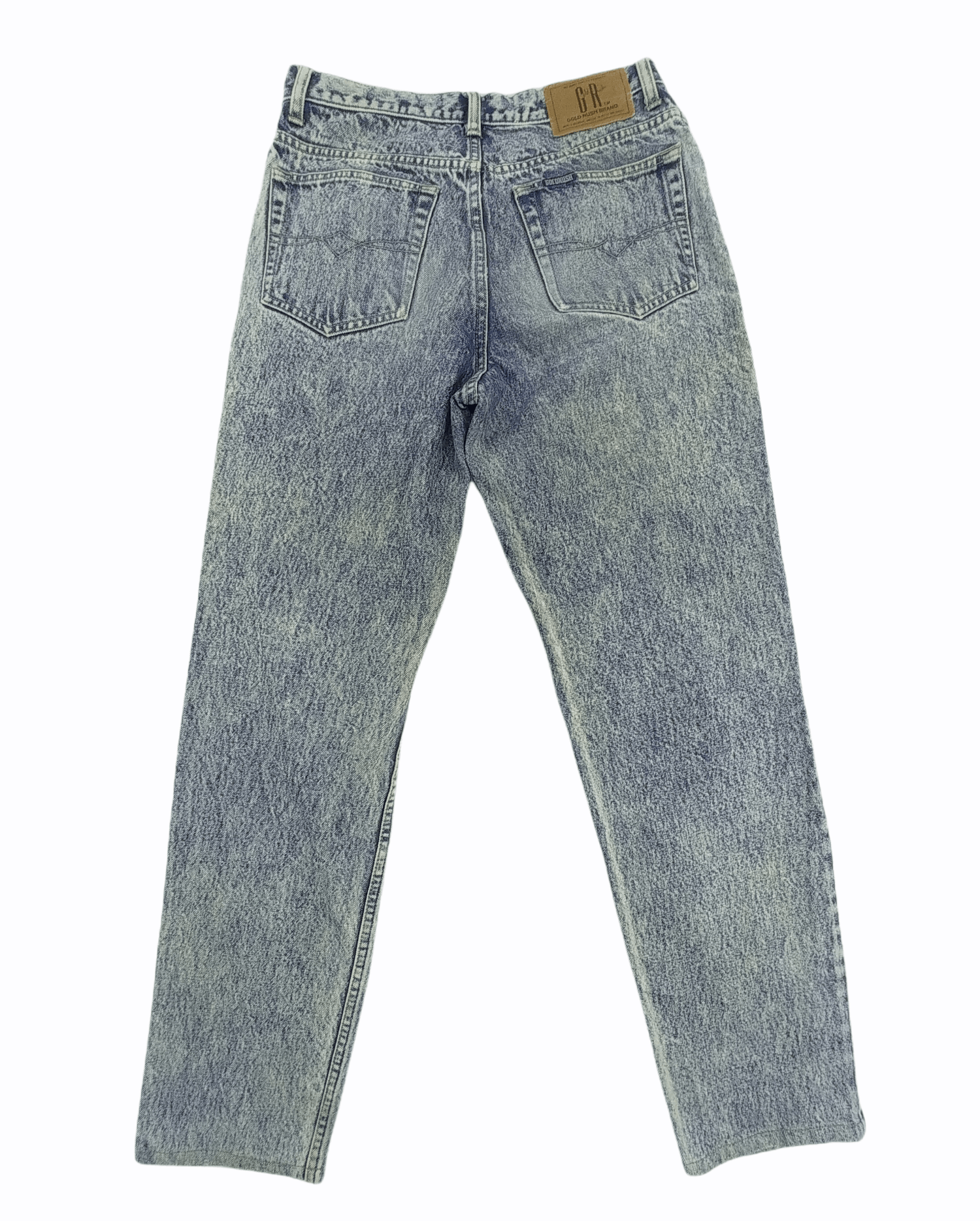 Other Vintage Gold Rush Acid Wash Denim Pants Size US 29 - 2 Thumbnail