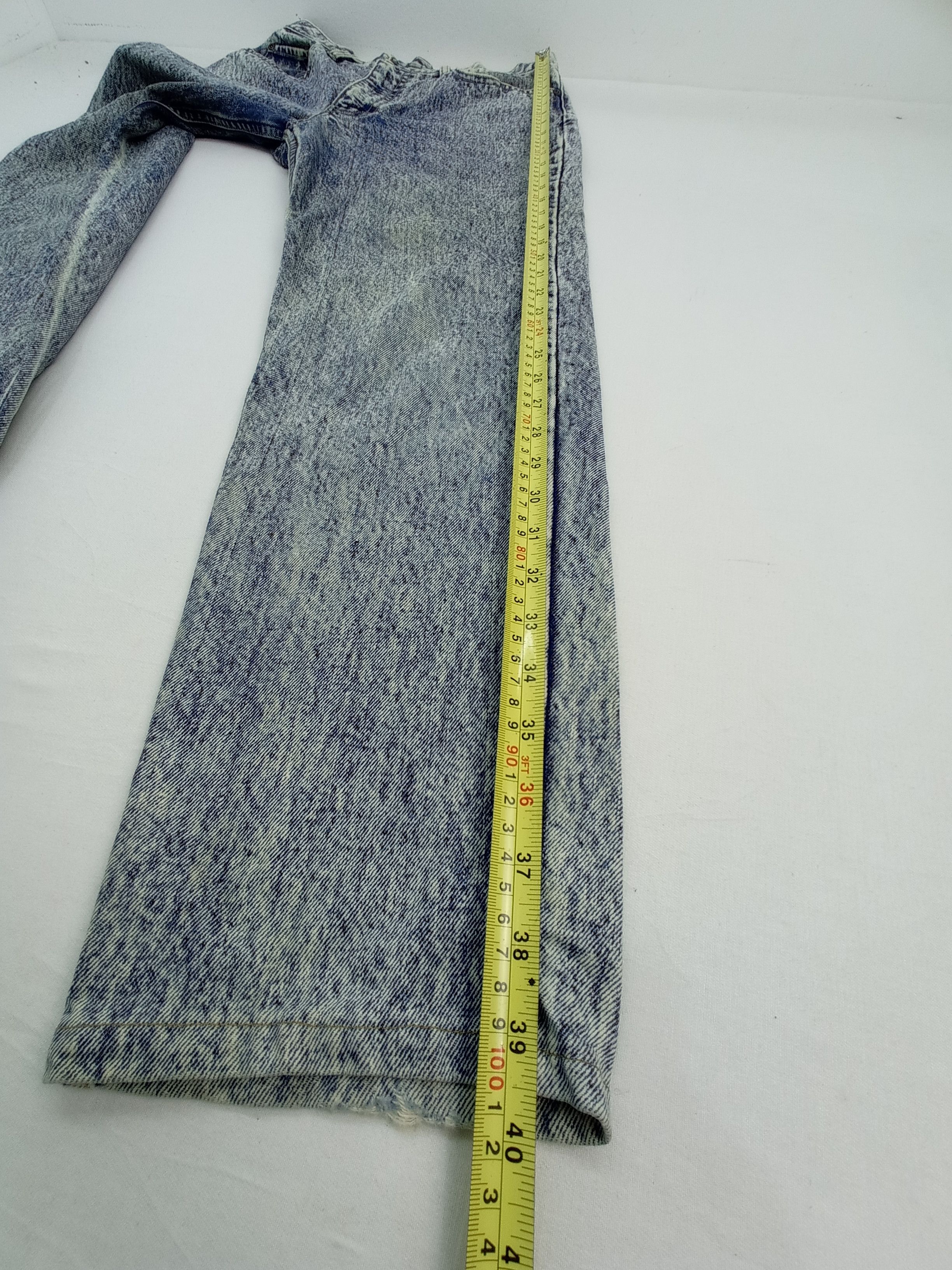 Other Vintage Gold Rush Acid Wash Denim Pants Size US 29 - 15 Thumbnail