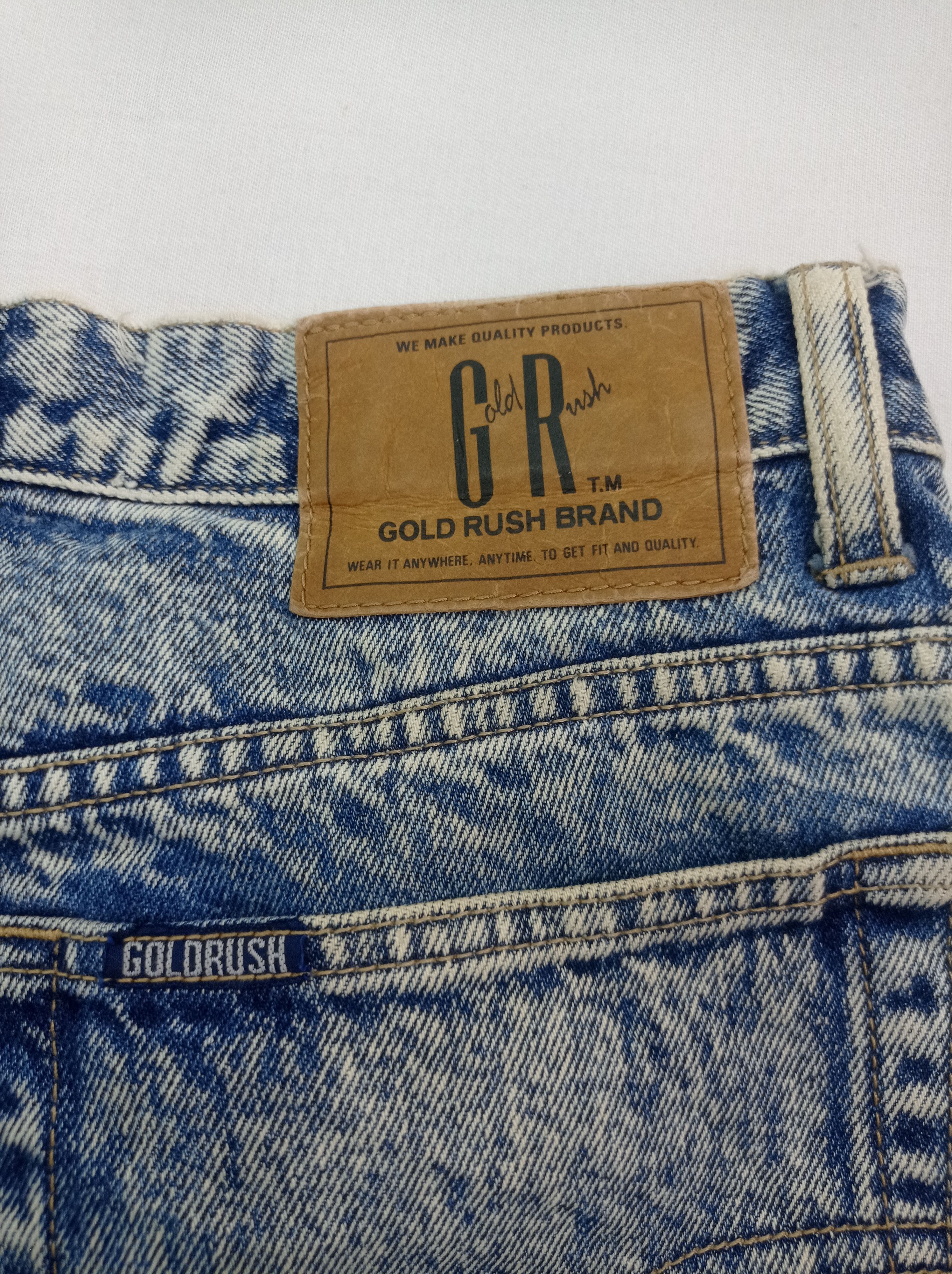 Other Vintage Gold Rush Acid Wash Denim Pants Size US 29 - 10 Thumbnail