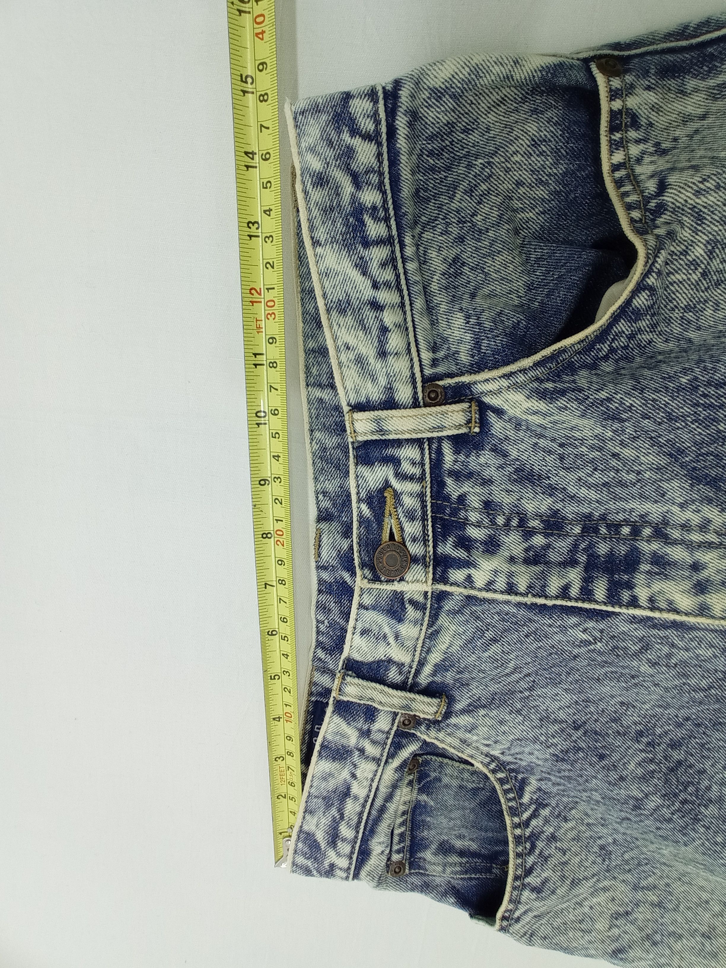 Other Vintage Gold Rush Acid Wash Denim Pants Size US 29 - 20 Thumbnail