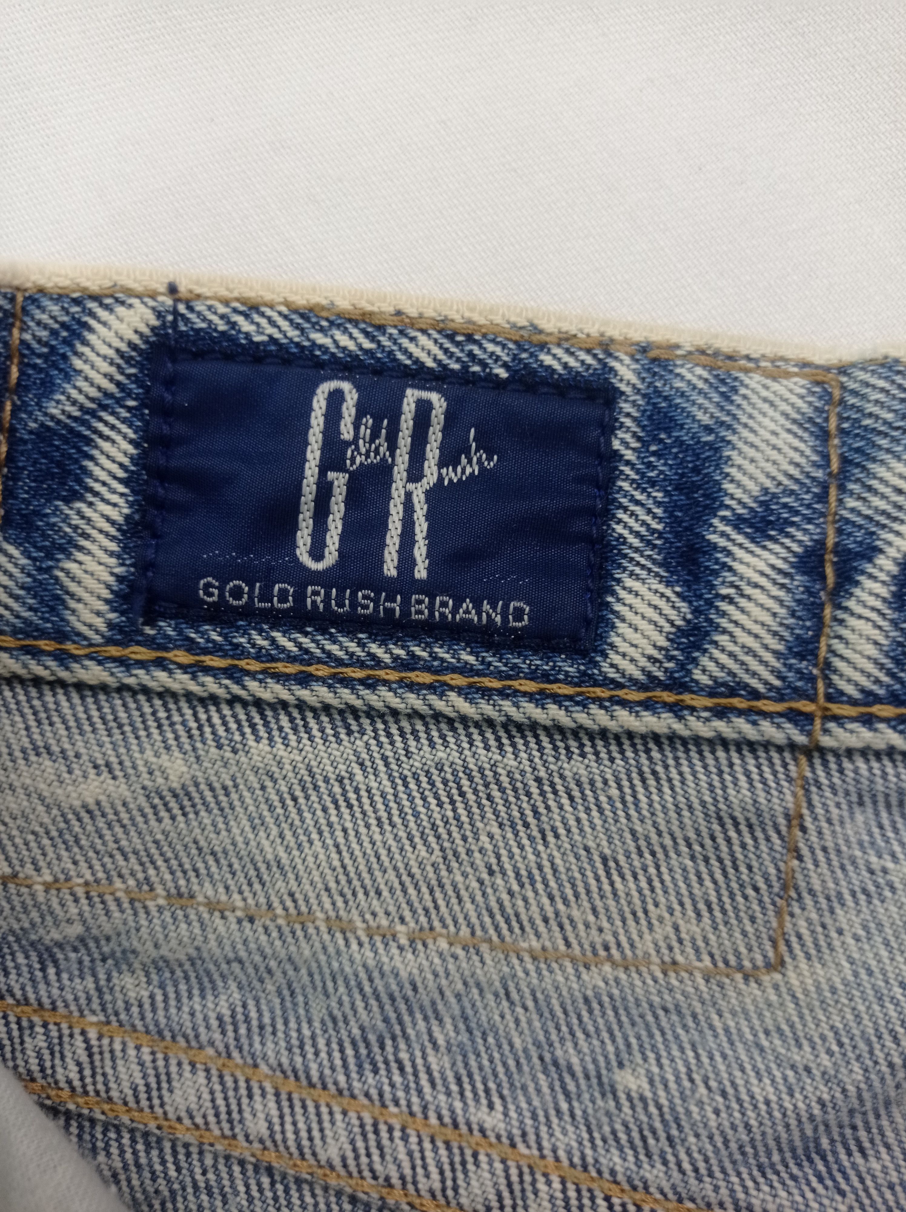 Other Vintage Gold Rush Acid Wash Denim Pants Size US 29 - 5 Thumbnail