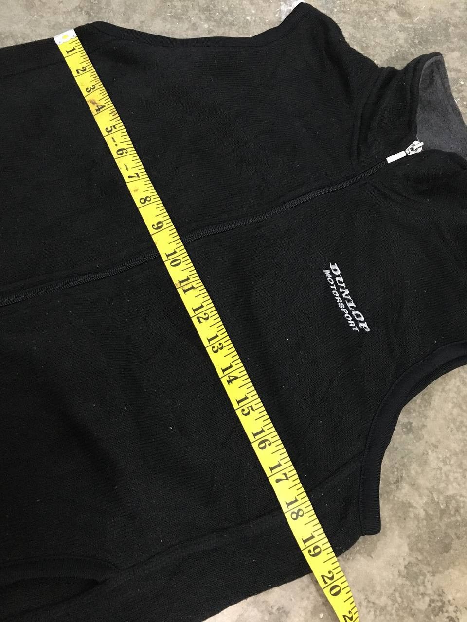 Dunlop × Japanese Brand × Vintage Vintage Dunlop Motorsport Vest Zipper Size US M / EU 48-50 / 2 - 9 Thumbnail