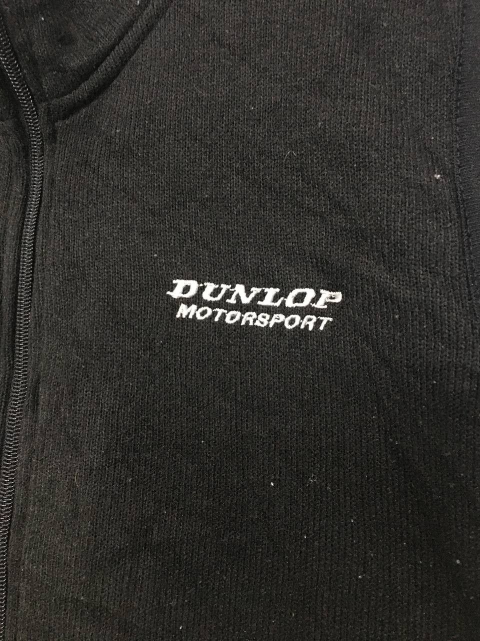 Dunlop × Japanese Brand × Vintage Vintage Dunlop Motorsport Vest Zipper Size US M / EU 48-50 / 2 - 2 Thumbnail