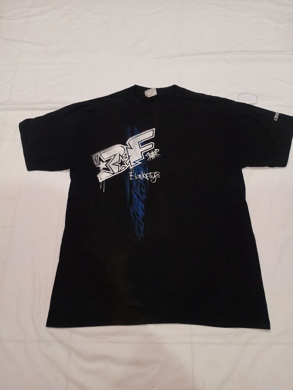 Vintage Vintage Black Fly Tee Size US L / EU 52-54 / 3 - 1 Thumbnail
