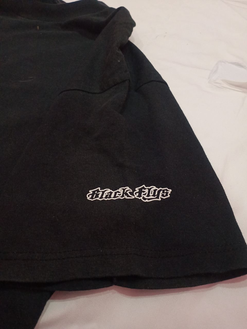 Vintage Vintage Black Fly Tee Size US L / EU 52-54 / 3 - 5 Thumbnail