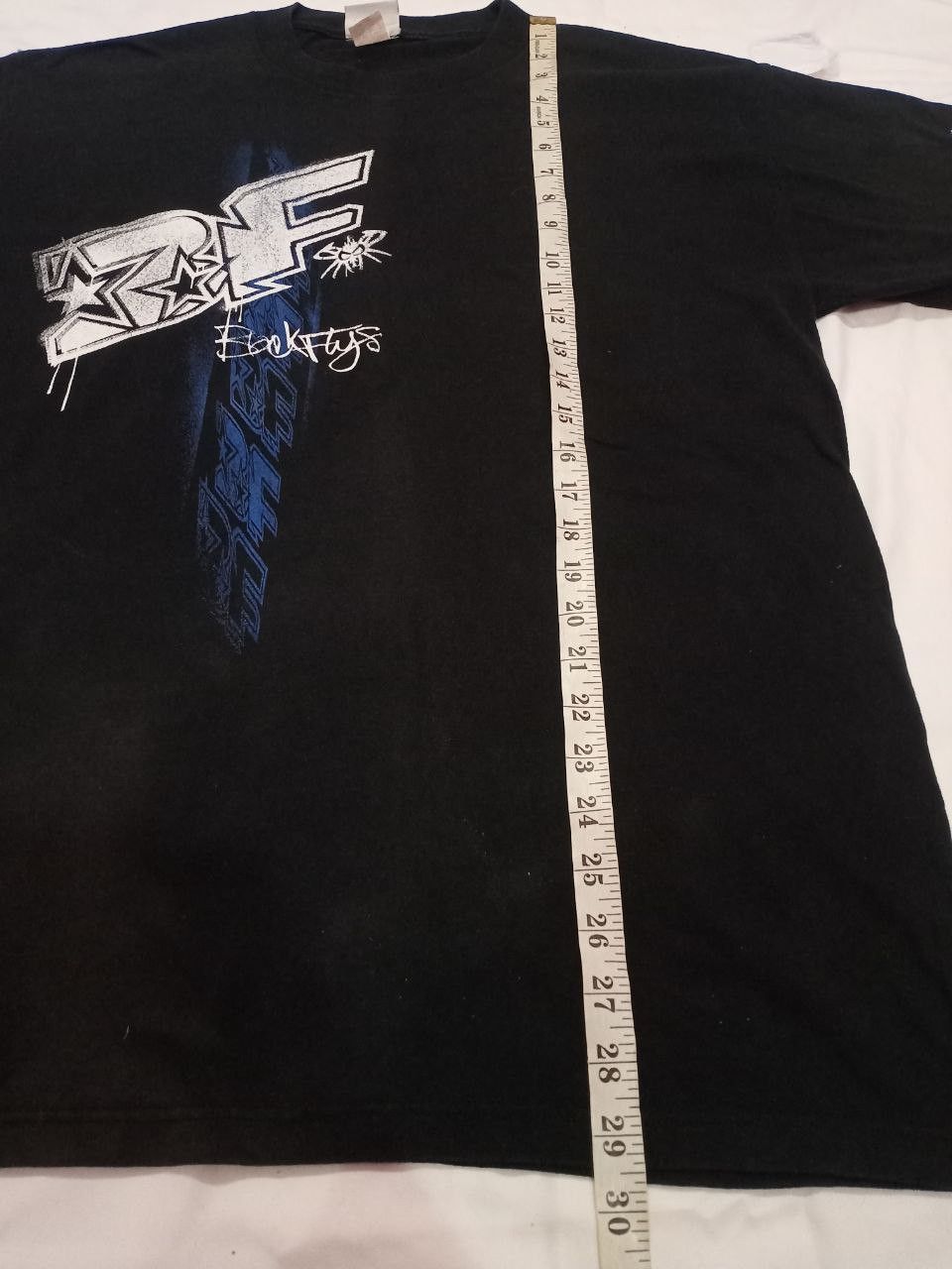 Vintage Vintage Black Fly Tee Size US L / EU 52-54 / 3 - 8 Thumbnail