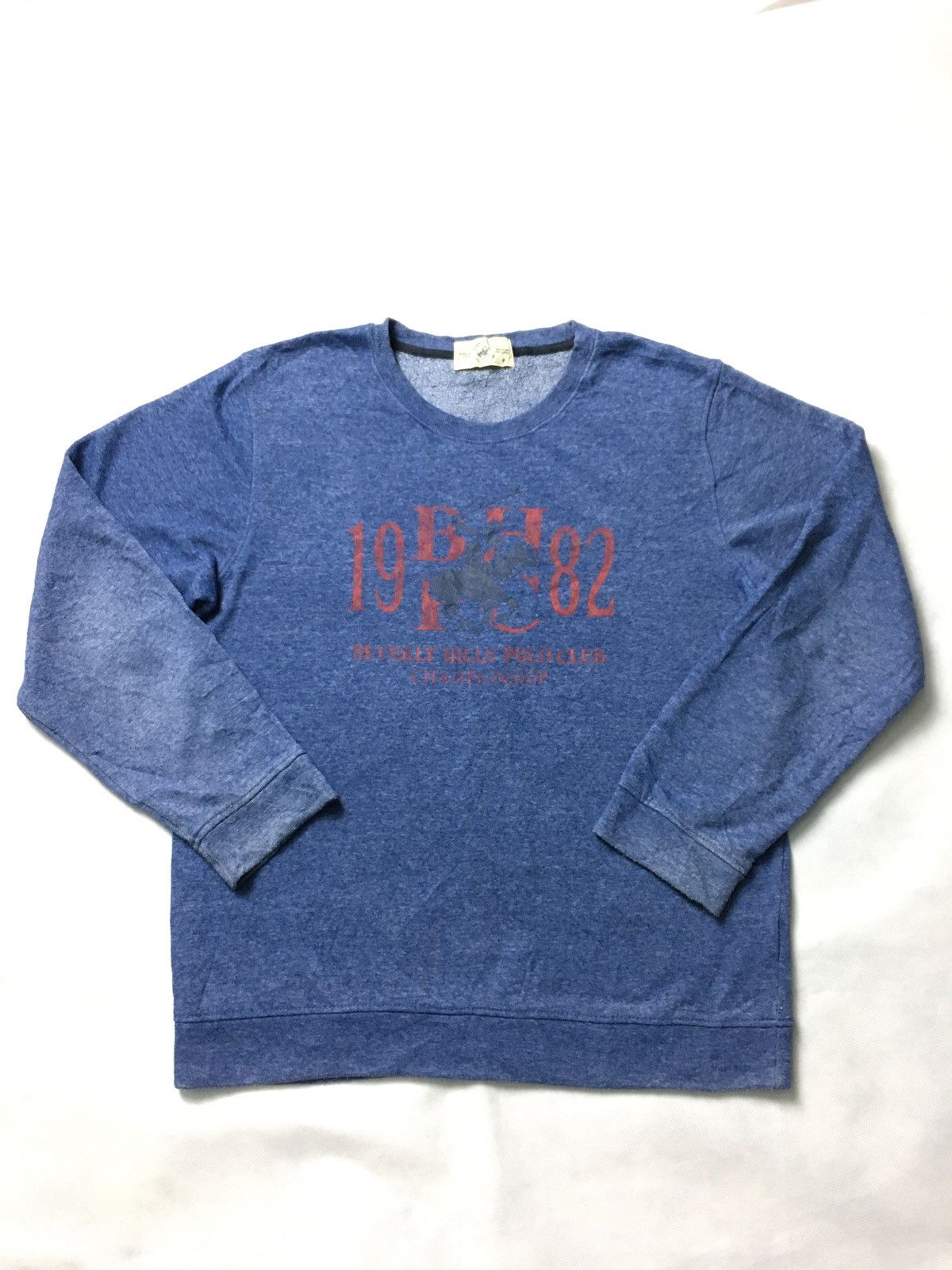 Beverly Hills Polo Club × Polo Ralph Lauren × Vintage Vintage Beverly Hills Polo Club Sweatshirt Size US M / EU 48-50 / 2 - 2 Thumbnail