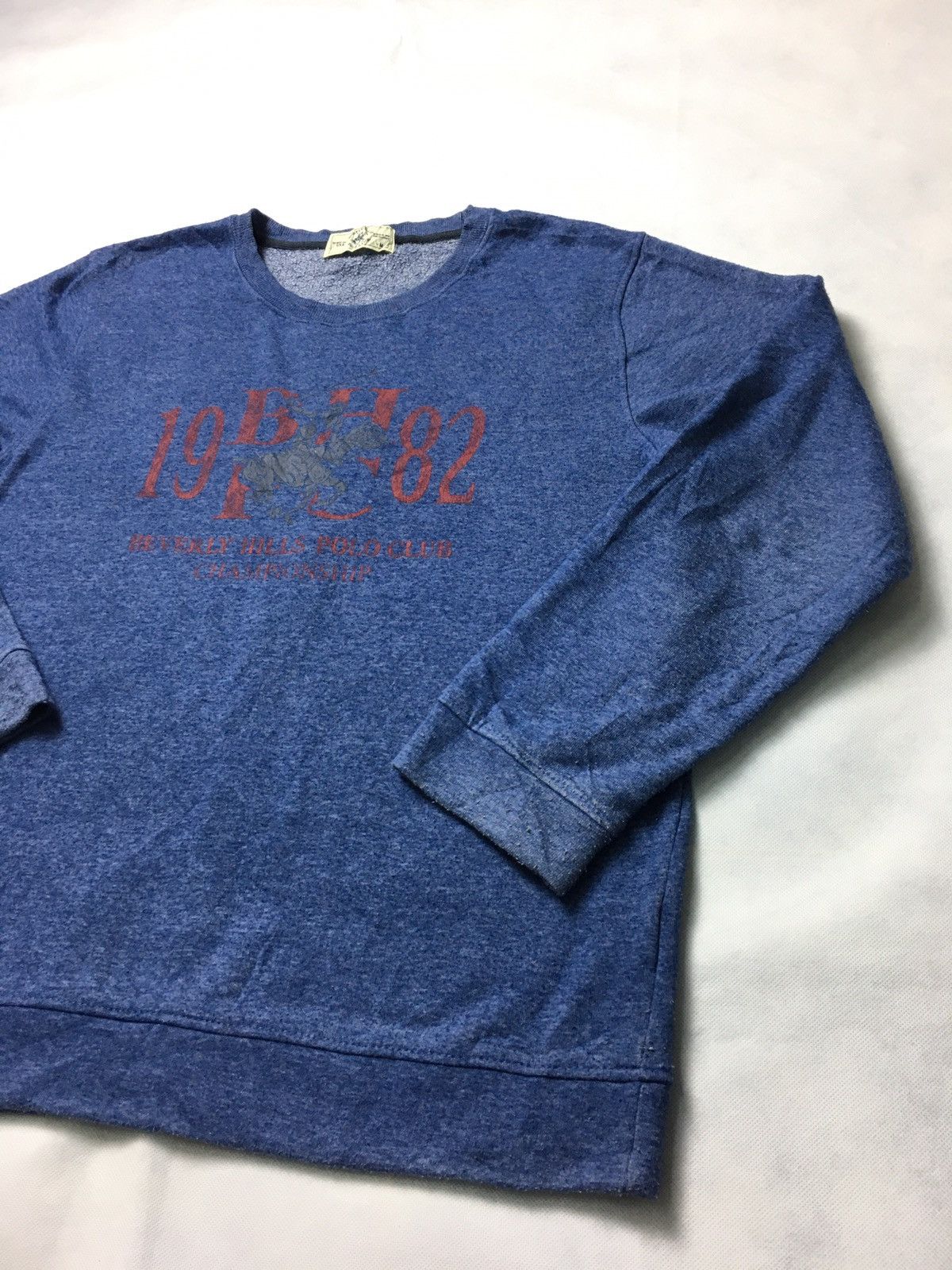 Beverly Hills Polo Club × Polo Ralph Lauren × Vintage Vintage Beverly Hills Polo Club Sweatshirt Size US M / EU 48-50 / 2 - 4 Thumbnail