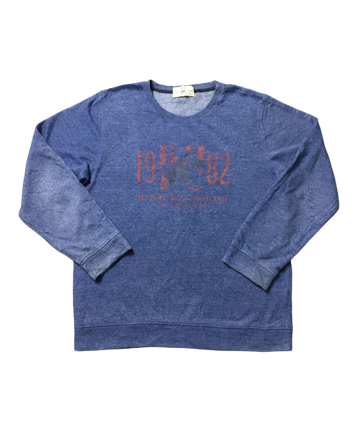 Beverly Hills Polo Club × Polo Ralph Lauren × Vintage Vintage Beverly Hills Polo Club Sweatshirt Size US M / EU 48-50 / 2 - 1 Thumbnail