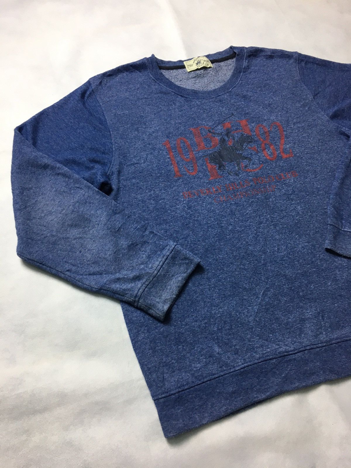 Beverly Hills Polo Club × Polo Ralph Lauren × Vintage Vintage Beverly Hills Polo Club Sweatshirt Size US M / EU 48-50 / 2 - 3 Thumbnail