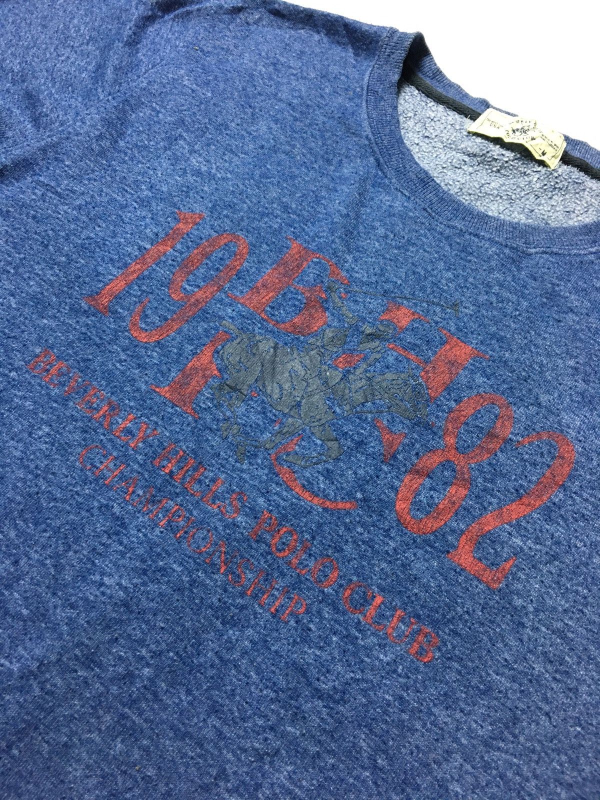 Beverly Hills Polo Club × Polo Ralph Lauren × Vintage Vintage Beverly Hills Polo Club Sweatshirt Size US M / EU 48-50 / 2 - 6 Thumbnail