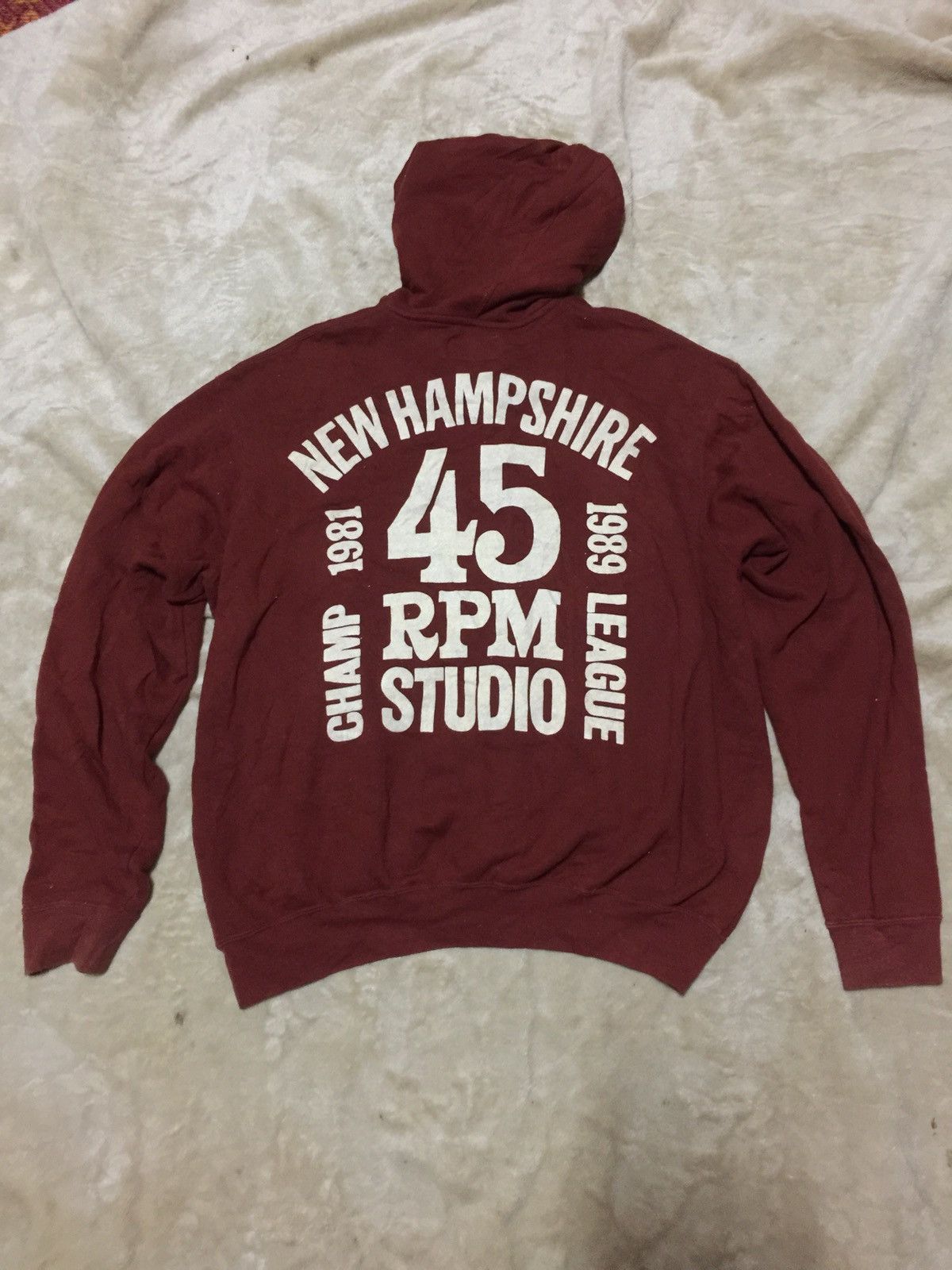 45rpm × Japanese Brand 45rpm Big Logo Boxy Hoodie Size US XL / EU 56 / 4 - 1 Thumbnail