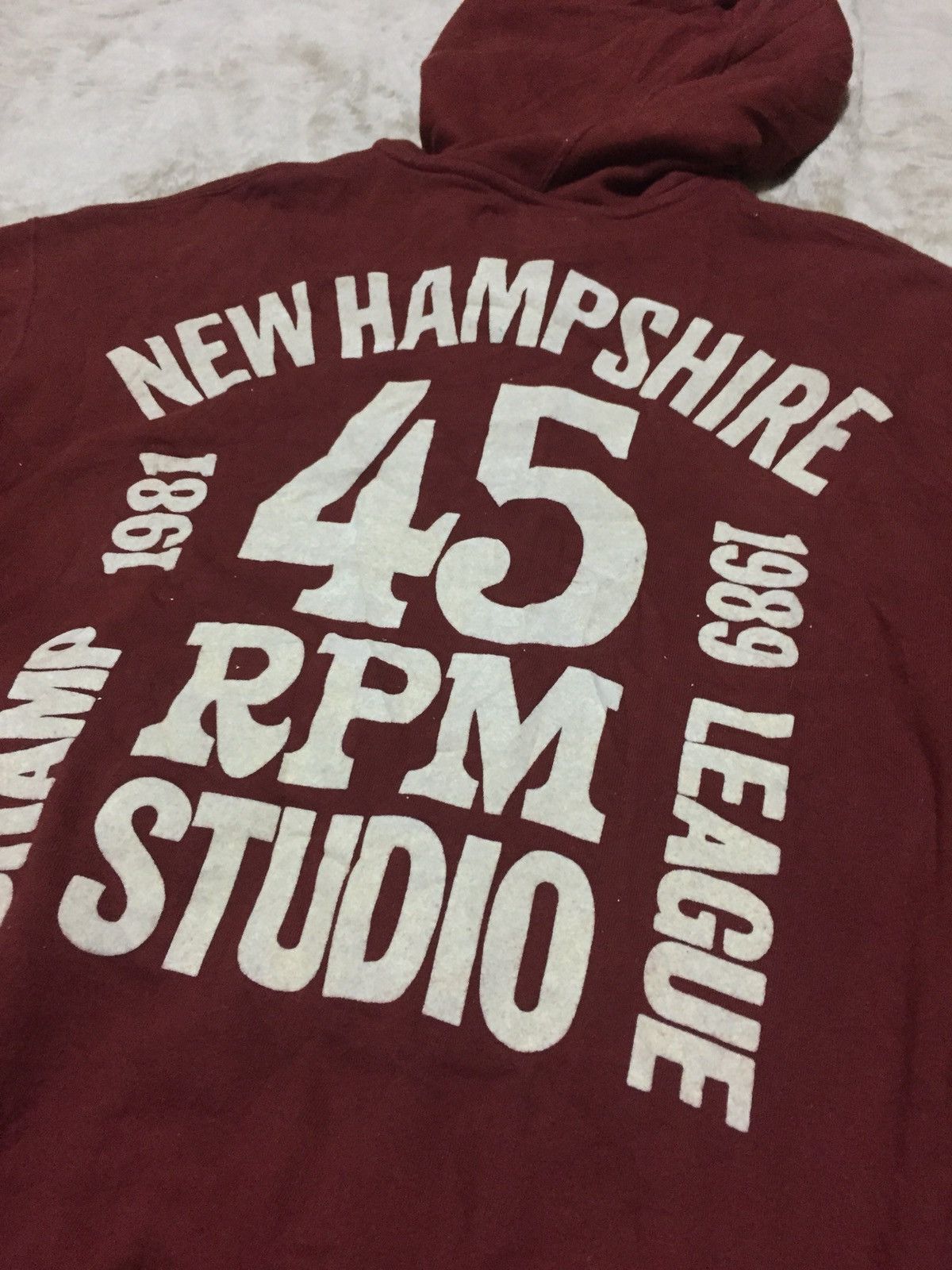 45rpm × Japanese Brand 45rpm Big Logo Boxy Hoodie Size US XL / EU 56 / 4 - 2 Thumbnail