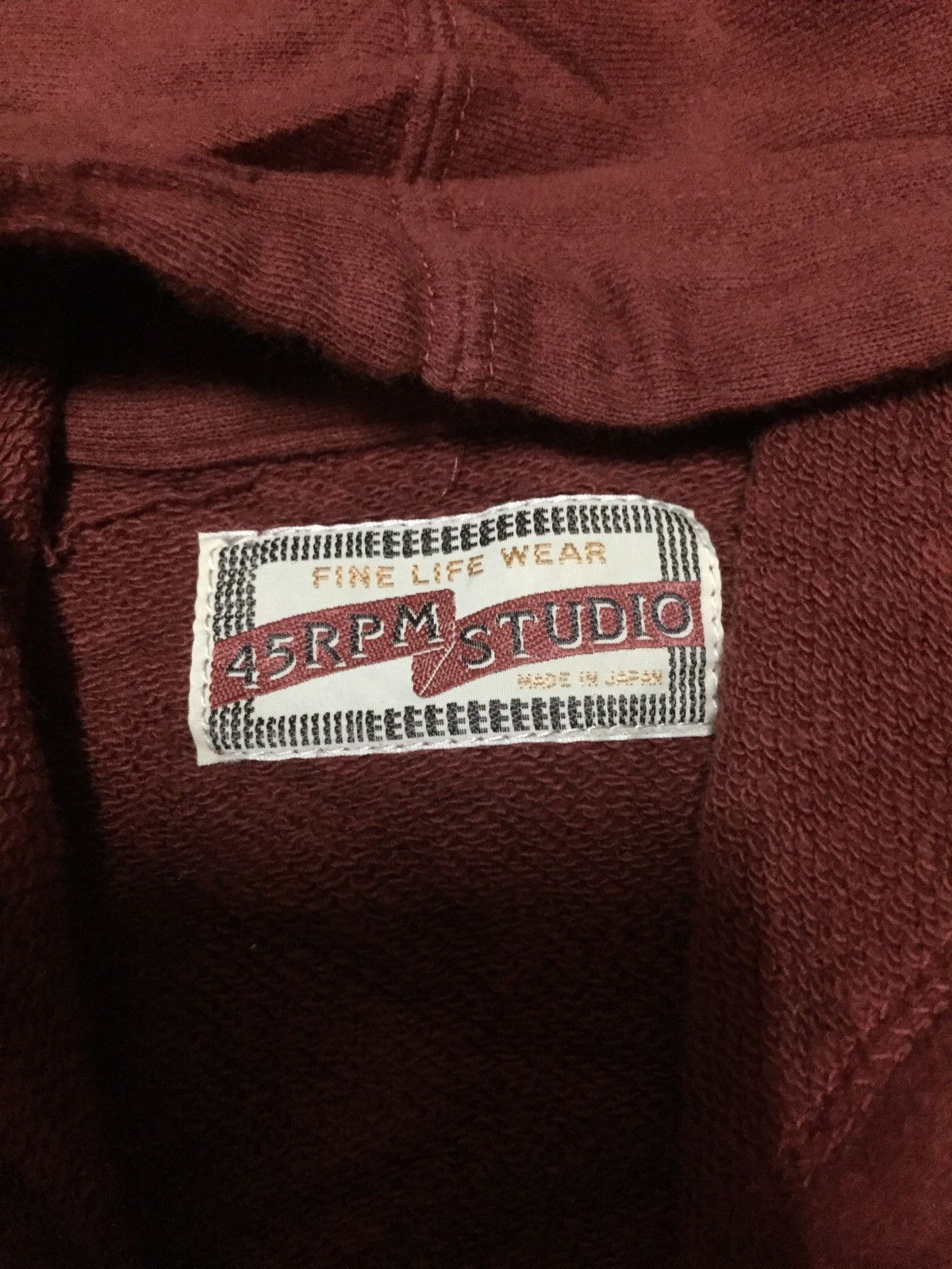 45rpm × Japanese Brand 45rpm Big Logo Boxy Hoodie Size US XL / EU 56 / 4 - 4 Thumbnail