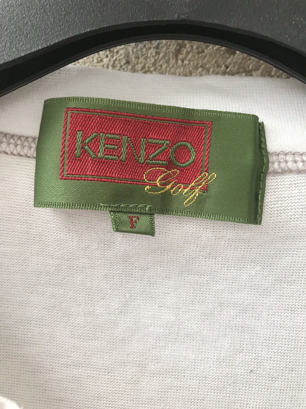 Designer × Japanese Brand × Kenzo Kenzo Golf T-Shirts Spell Out Multicolour Big Logo Size US M / EU 48-50 / 2 - 4 Thumbnail