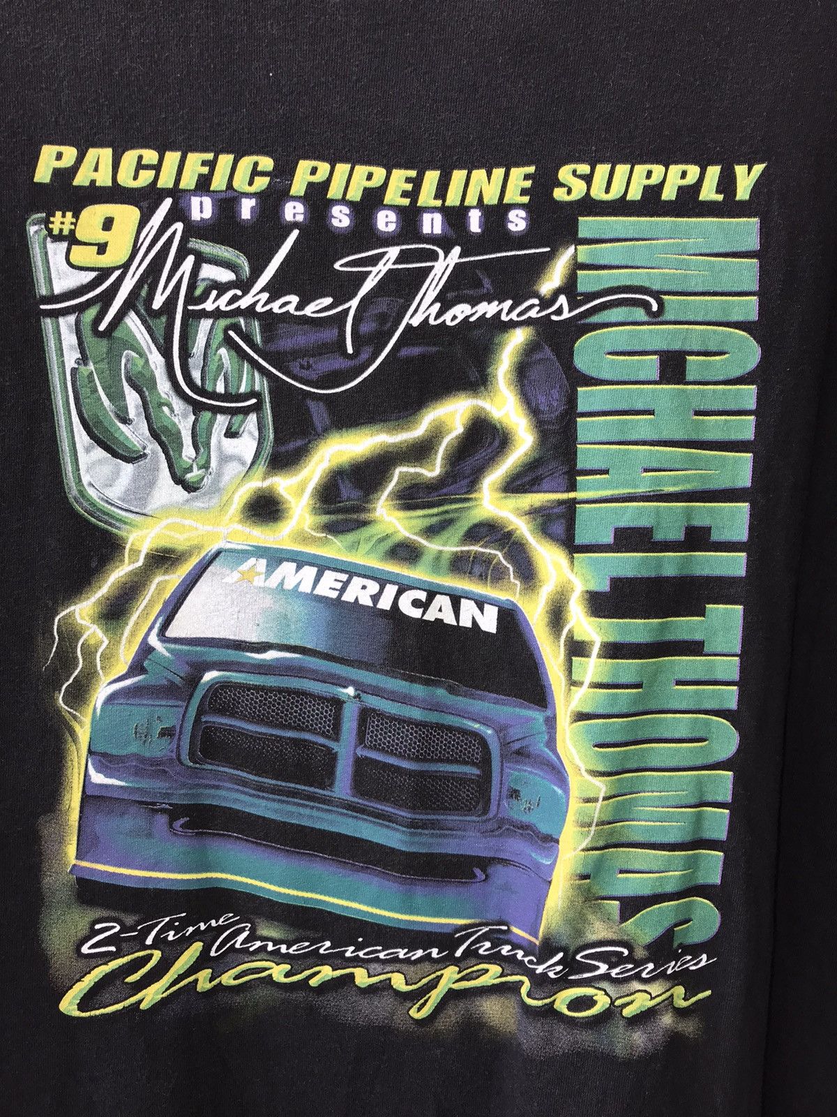 Hanes Pacific Pipeline Supply Michael Thomas Flat Out Racing Size US XL / EU 56 / 4 - 6 Thumbnail