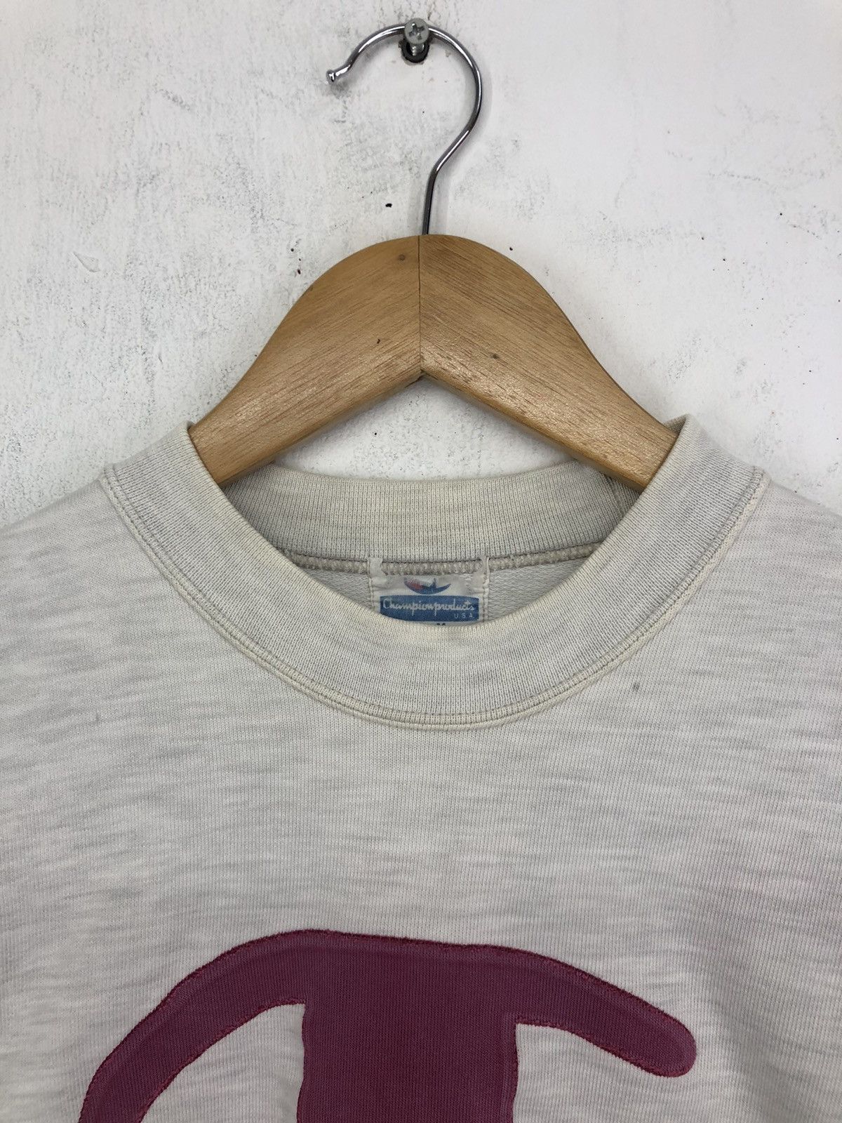 Champion Vintage Champion Big Logo Crewneck Sweatshirt Size US M / EU 48-50 / 2 - 4 Thumbnail