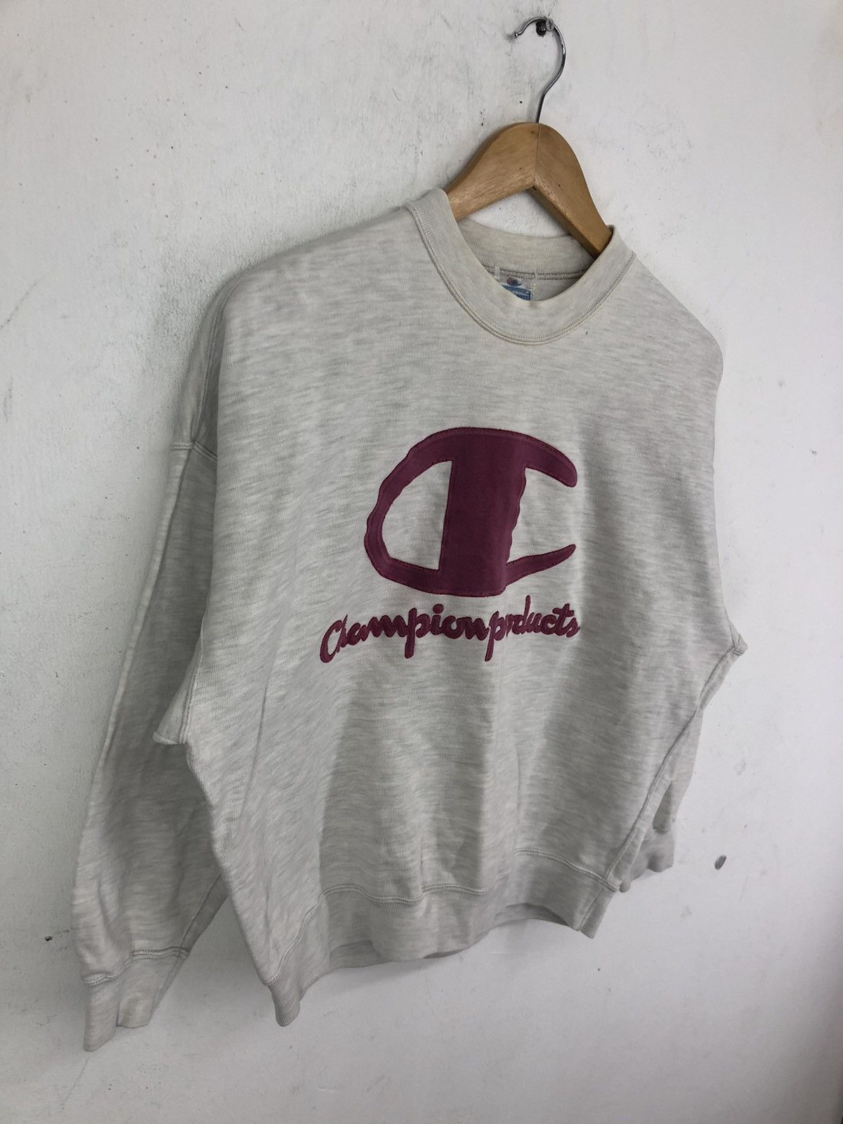 Champion Vintage Champion Big Logo Crewneck Sweatshirt Size US M / EU 48-50 / 2 - 3 Thumbnail