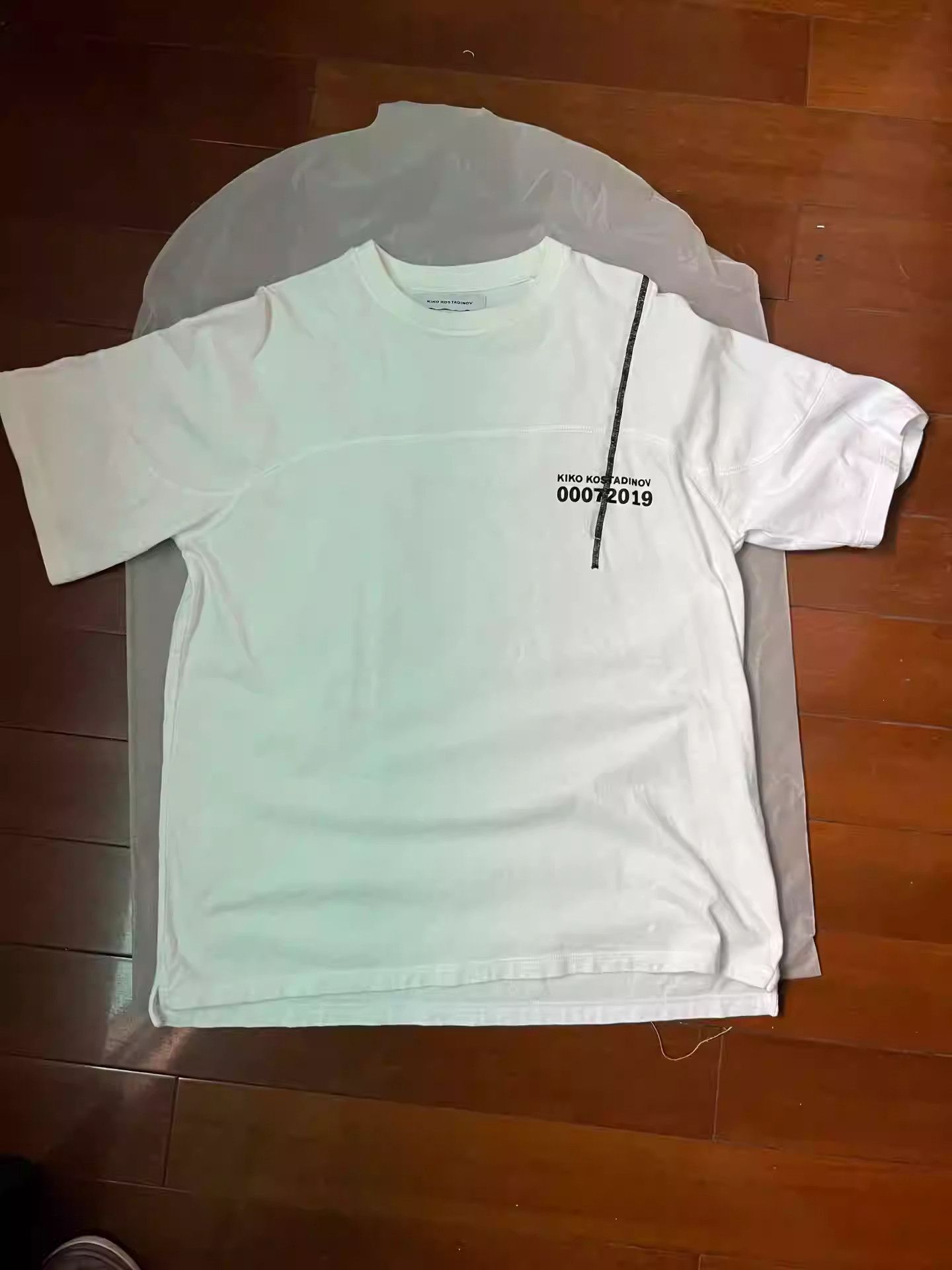 Kiko Kostadinov Kiko Kostadinov Shoulder Line Deconstruction T Short Size US S / EU 44-46 / 1 - 1 Thumbnail