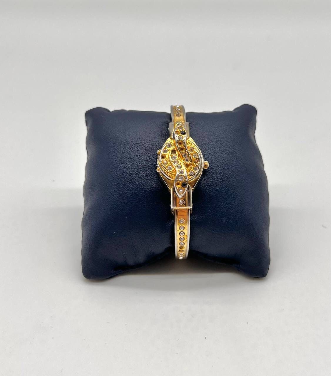 Japanese Brand × Vintage 1990s Japan Vintage Snake watch 2/1 open Working Size ONE SIZE - 1 Thumbnail