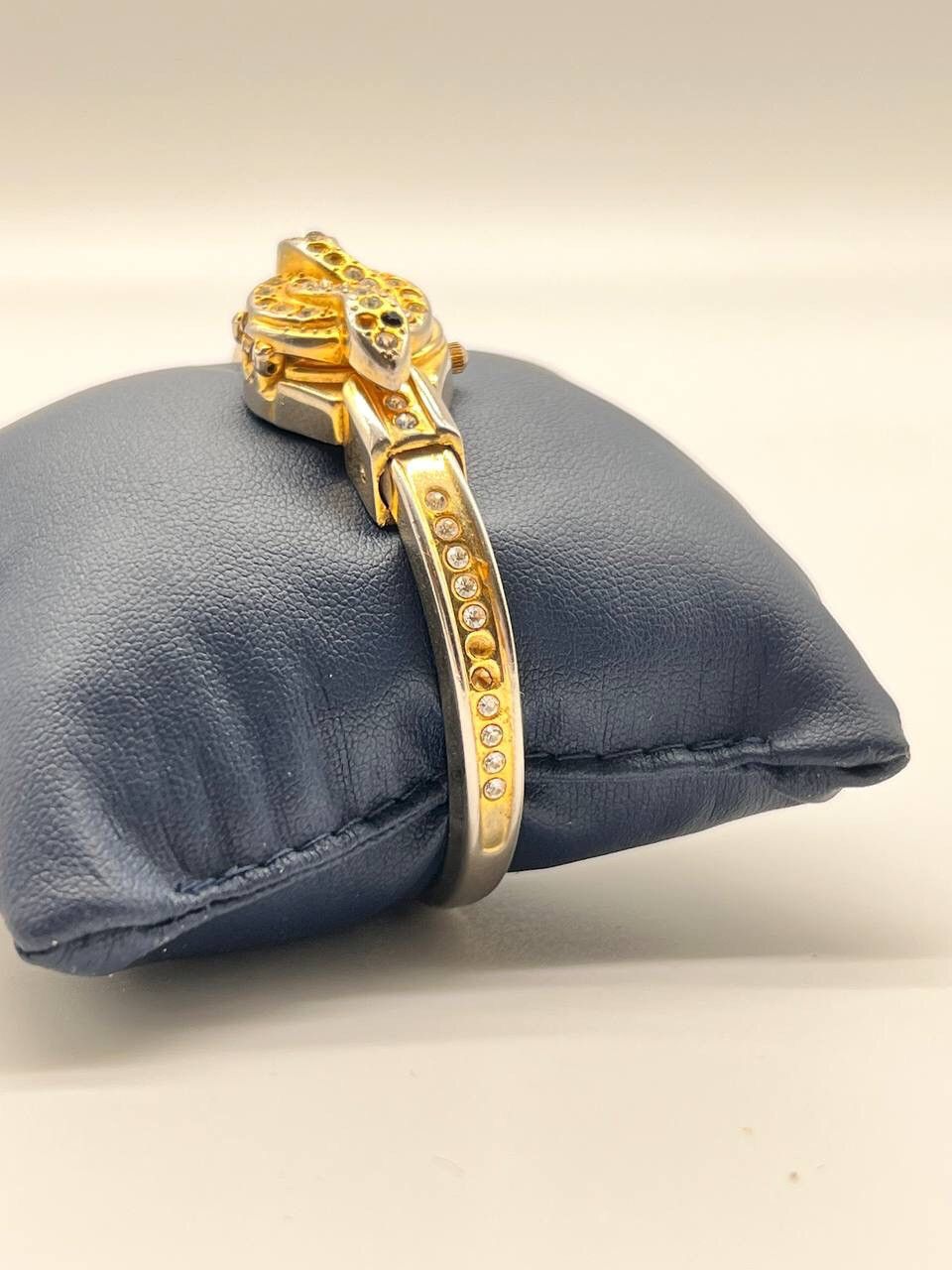 Japanese Brand × Vintage 1990s Japan Vintage Snake watch 2/1 open Working Size ONE SIZE - 5 Thumbnail