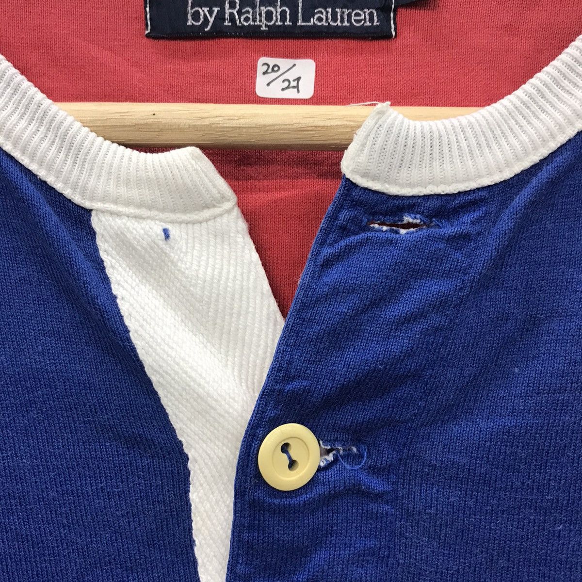 Polo Ralph Lauren × Vintage Rare!! Polo Ralph Lauren Polo Volley Ball Tee Size US M / EU 48-50 / 2 - 4 Thumbnail