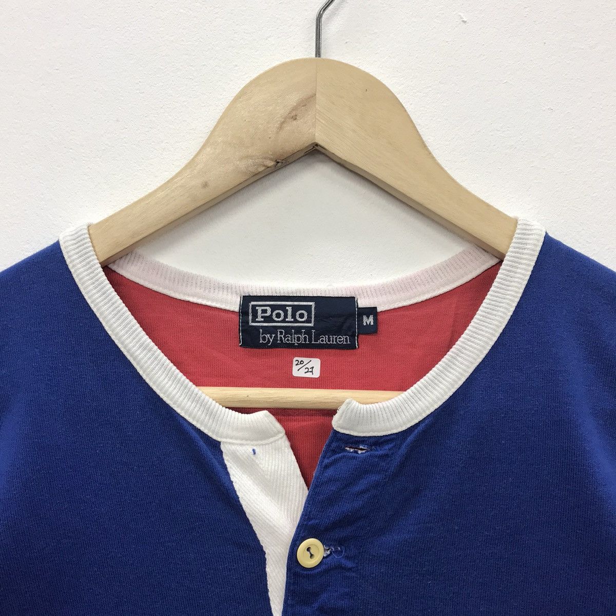 Polo Ralph Lauren × Vintage Rare!! Polo Ralph Lauren Polo Volley Ball Tee Size US M / EU 48-50 / 2 - 3 Thumbnail
