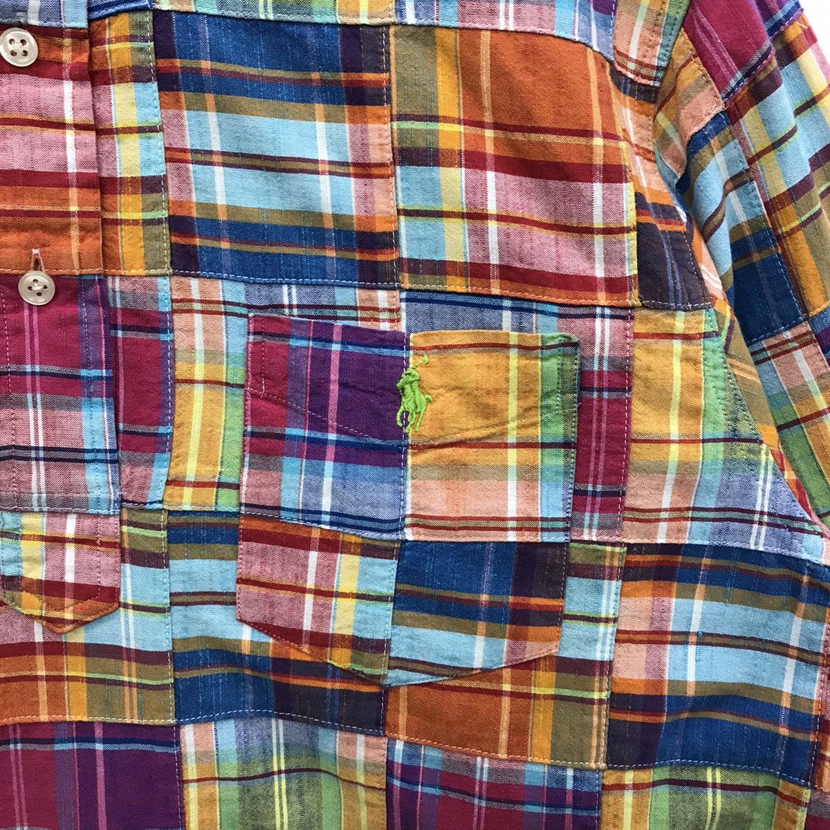 Polo Ralph Lauren *Polo Ralph Lauren Patch Colourfull Design Button Shirt Size US S / EU 44-46 / 1 - 7 Thumbnail