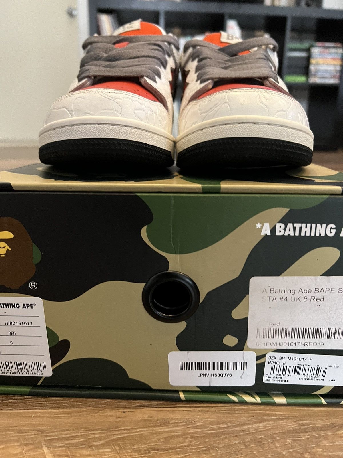 Bape SK8 STA #4 Size US 9 / EU 42 - 5 Thumbnail