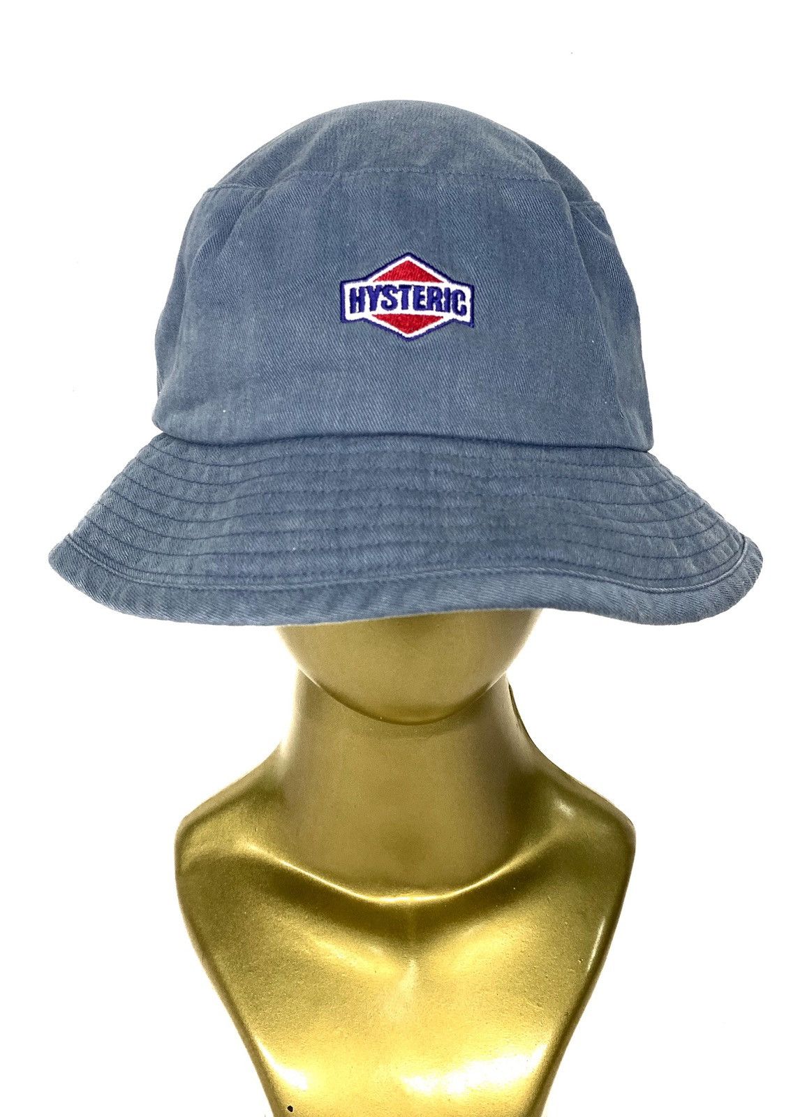 Hysteric Glamour RARE ‼️ Sample Hysteric Glamour Indigo Bucket Hat Cap Size ONE SIZE - 2 Thumbnail