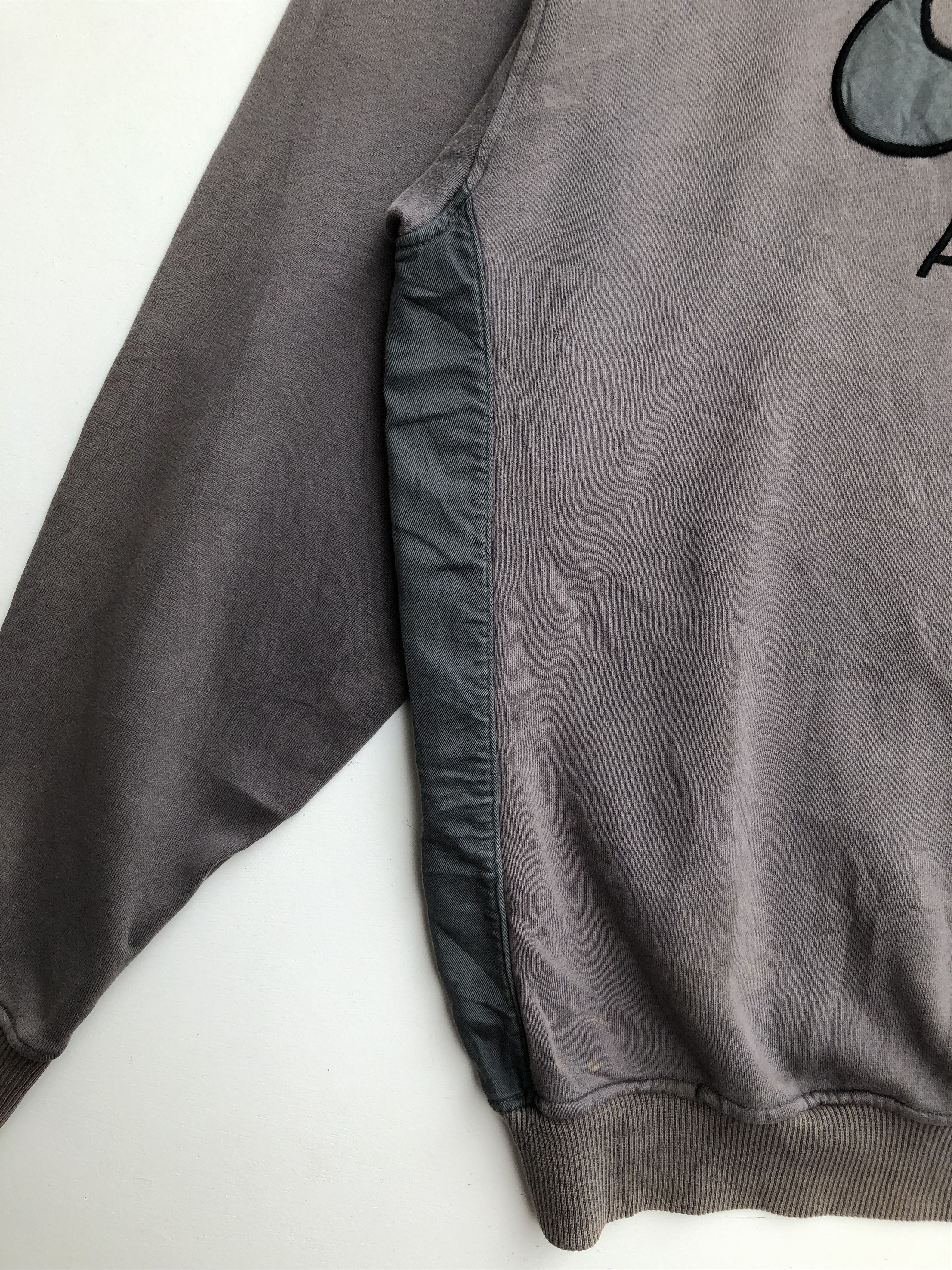 Nike VINTAGE 90’S NIKE AIR BIG SWOOSH EMBROIDERIES SWEATSHIRT Size US XL / EU 56 / 4 - 3 Thumbnail