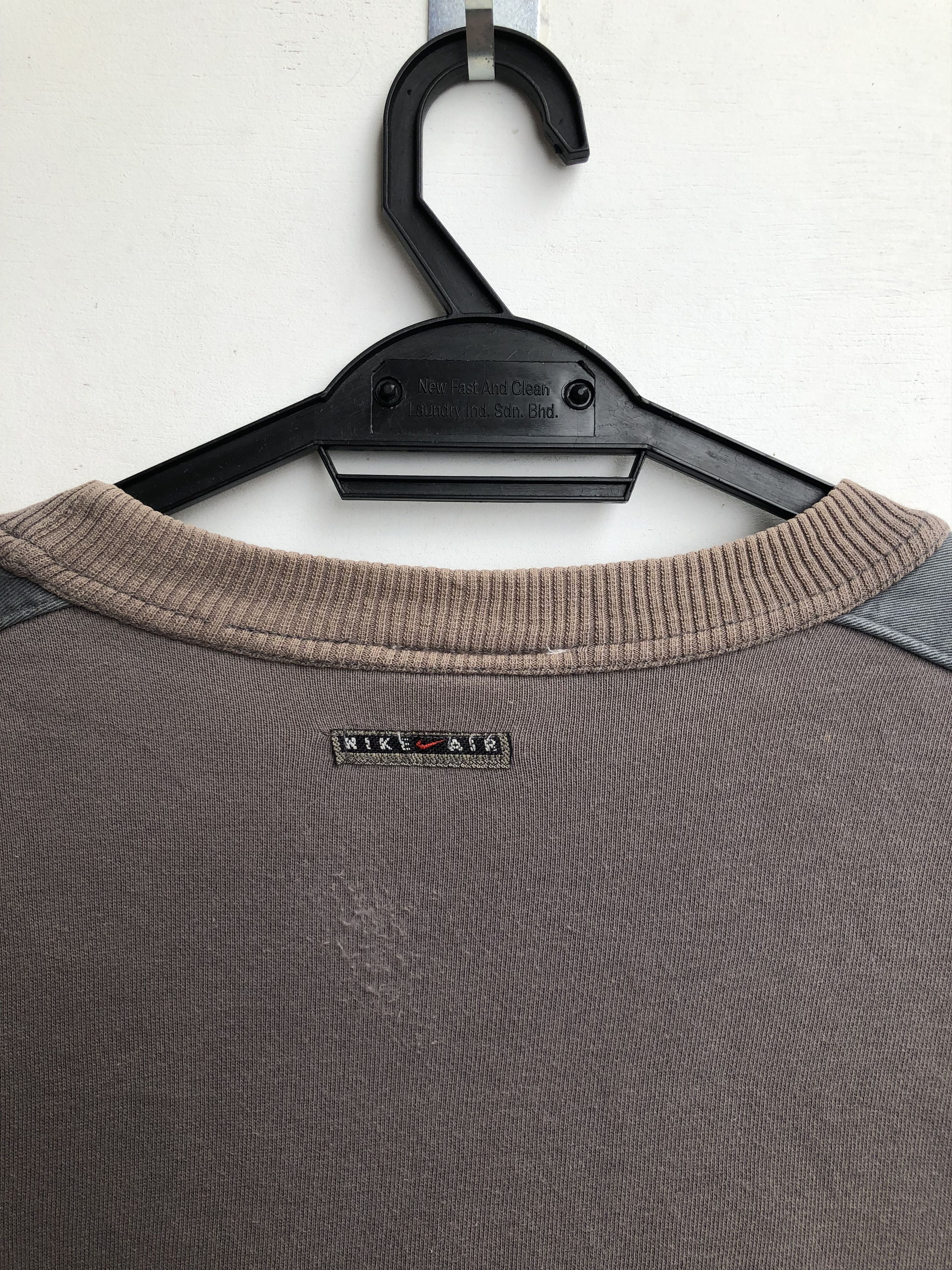 Nike VINTAGE 90’S NIKE AIR BIG SWOOSH EMBROIDERIES SWEATSHIRT Size US XL / EU 56 / 4 - 10 Thumbnail