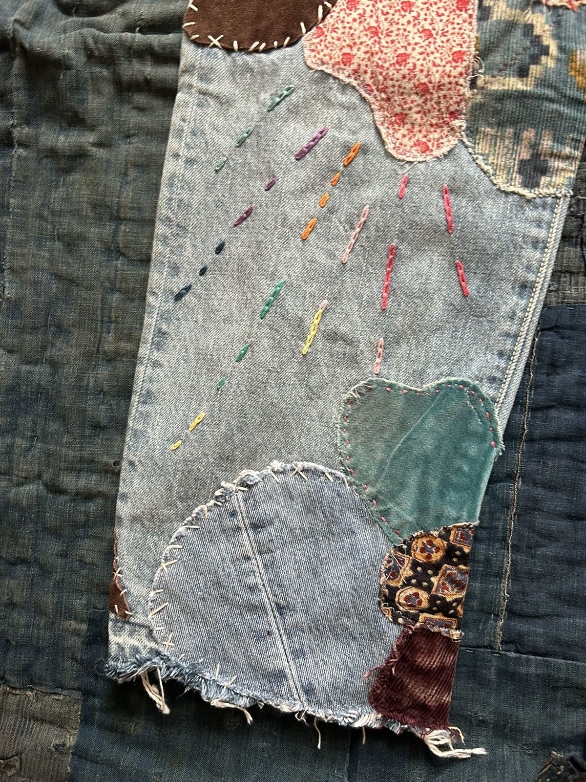 Kapital Kapital Patchwork monkey Cisco insane hippie remake kountry Size US 32 / EU 48 - 8 Thumbnail