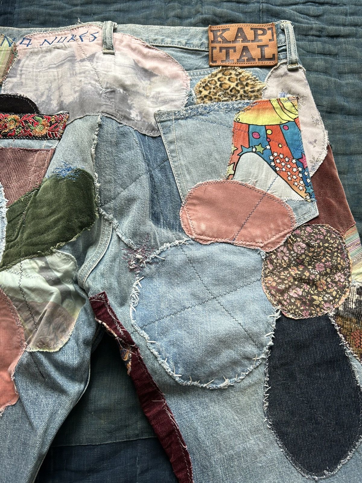 Kapital Kapital Patchwork monkey Cisco insane hippie remake kountry Size US 32 / EU 48 - 10 Thumbnail