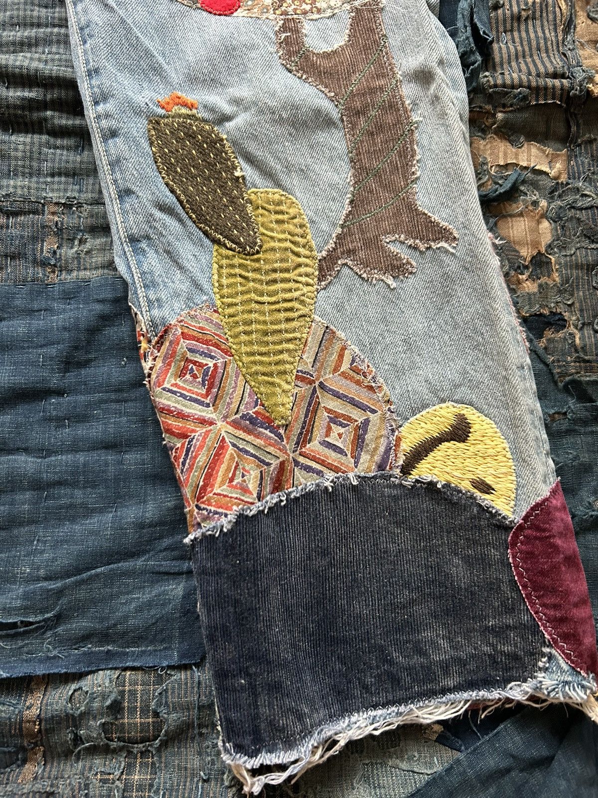 Kapital Kapital Patchwork monkey Cisco insane hippie remake kountry Size US 32 / EU 48 - 9 Thumbnail